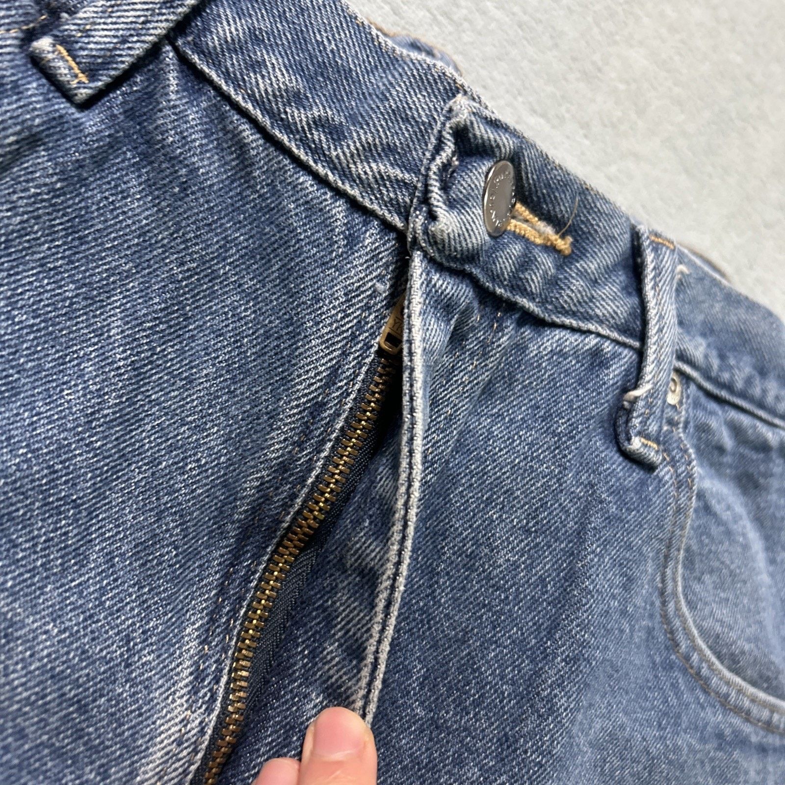 Wrangler Wrangler Loose Baggy Straight Jeans Mens 34x34 Wide Hamilton Size US 34 / EU 50 - 12 Thumbnail
