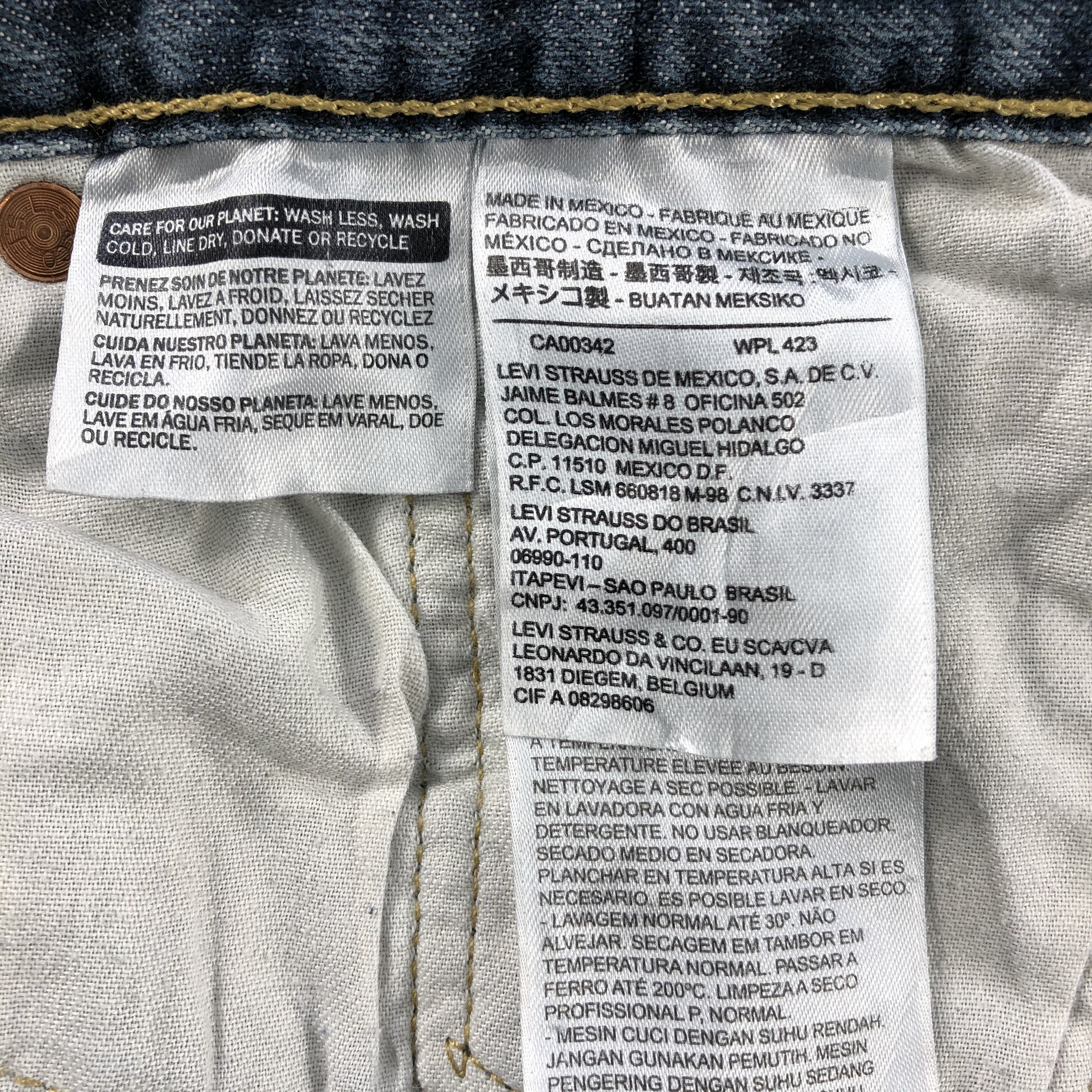 Levi's Vintage Levis 501 Jeans-JM1608 Size US 42 / EU 58 - 9 Thumbnail