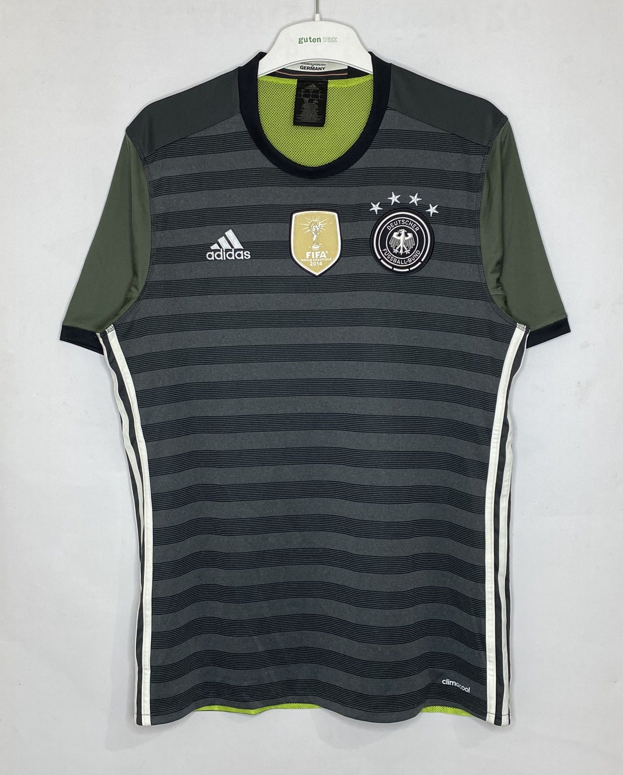 Adidas GERMANY TEAM 2016 2017 AWAY FOOTBALL SHIRT SOCCER JERSEY Size US L / EU 52-54 / 3 - 1 Thumbnail