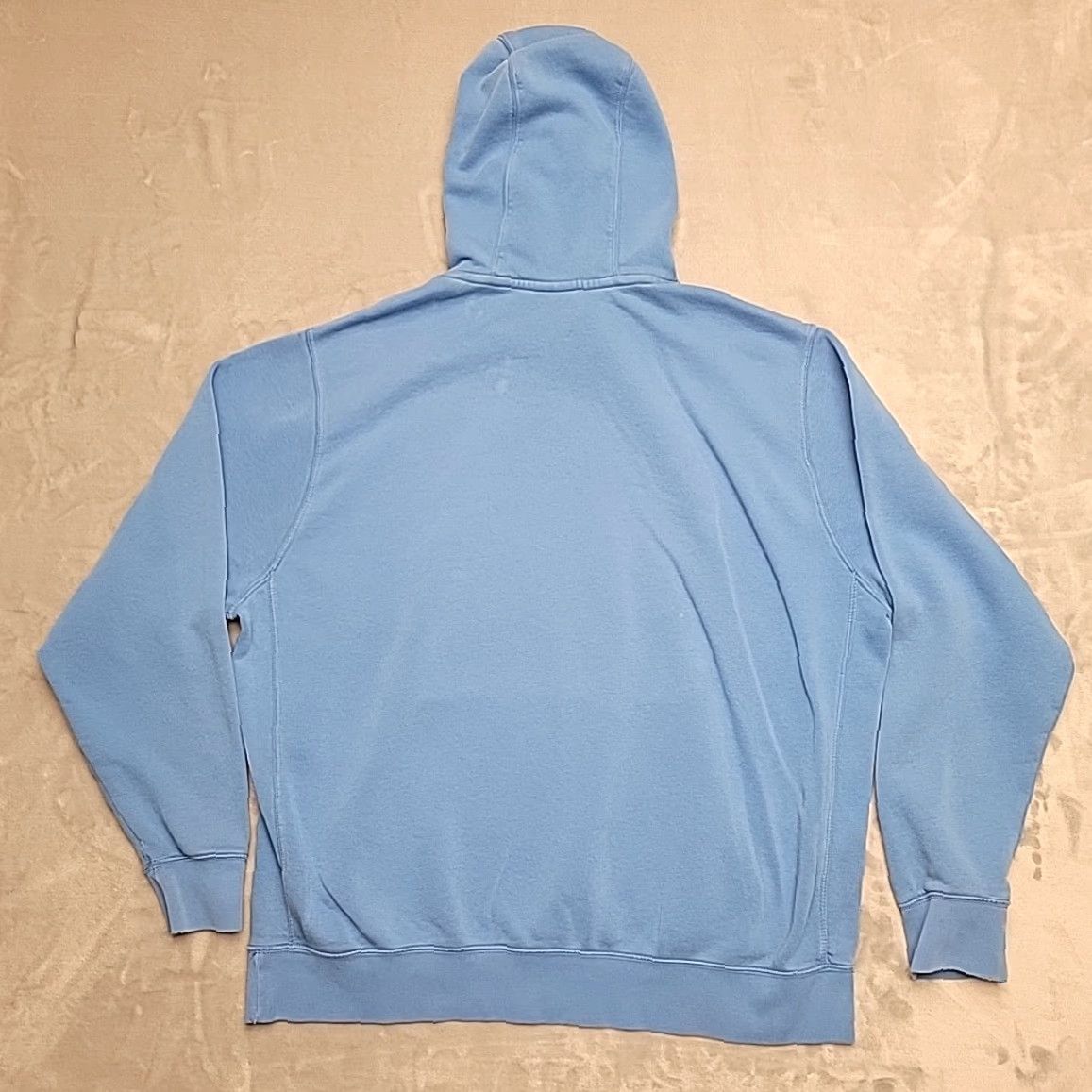 Nike VINTAGE Nike Hoodie Mens XL Blue Just Do It Hooded Logo Fleece Pullover Retro Sweatshirt Size US XL / EU 56 / 4 - 5 Thumbnail