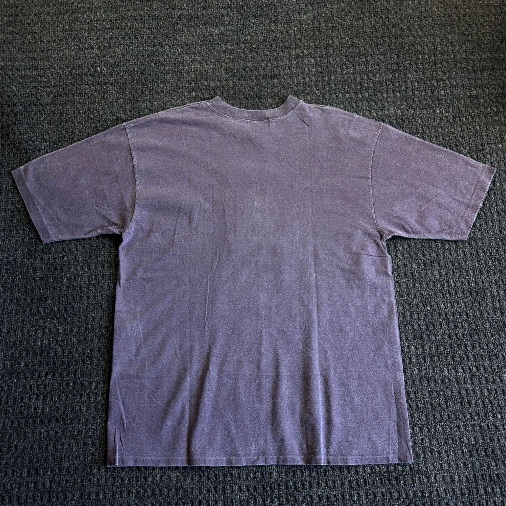 Vintage VINTAGE de Lanno Cactus Desert T Shirt Purple Purple Desert Graphic Print 90s Short Sleeve Unisex Adults L Mens Womens Boys Girls Size US L / EU 52-54 / 3 - 4 Thumbnail