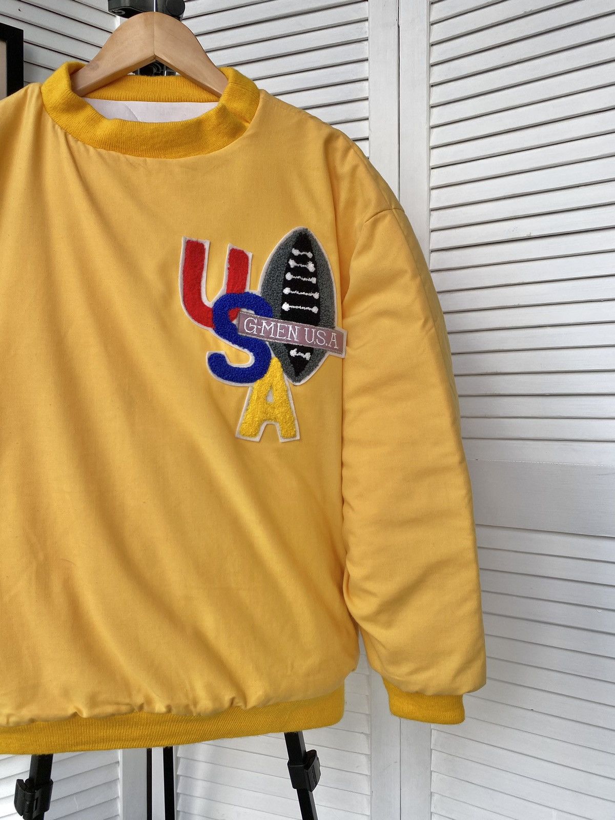 Starter × Vintage Vintage 90s University Patch USA Football NFL Jacket Size US S / EU 44-46 / 1 - 5 Thumbnail