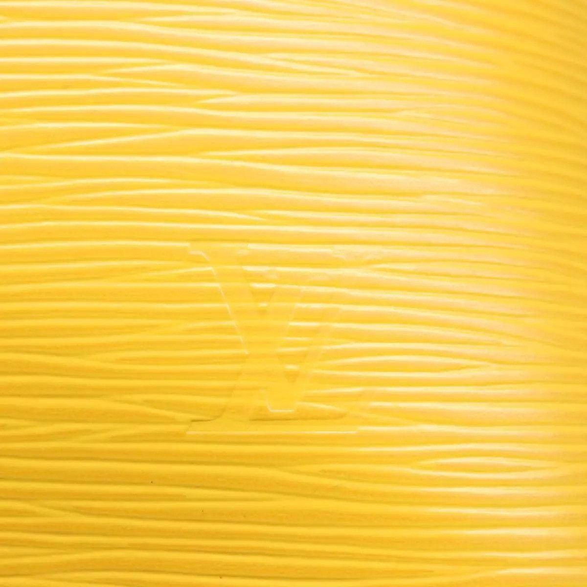 Louis Vuitton LOUIS VUITTON Epi Alma PM Hand Bag Yellow Citron Size ONE SIZE - 10 Thumbnail