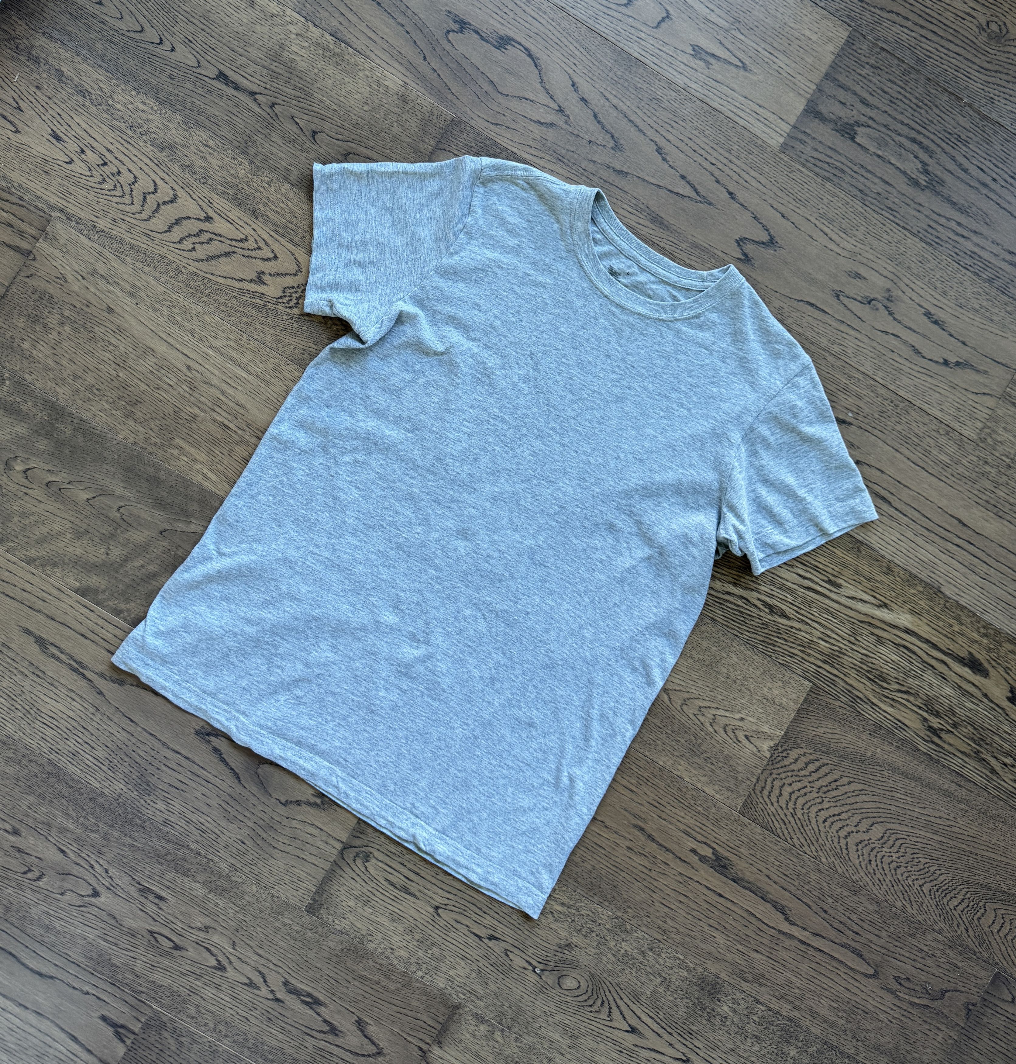 Muji MUJI Japan Mens Grey Cotton Minimal Basic T Shirt L Size US L / EU 52-54 / 3 - 7 Thumbnail