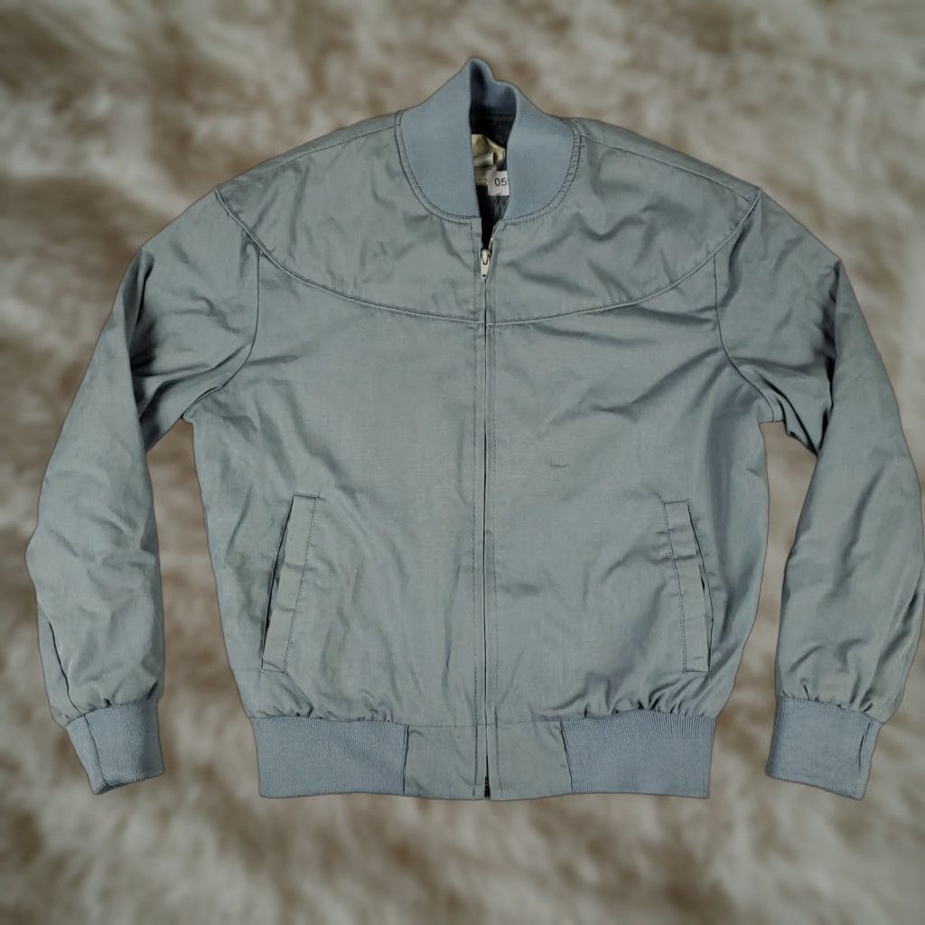 Vintage Mac Murray Jacket Mens Medium Gray Vintage Sherpa Fleece Lined Full Zip Up * Size US M / EU 48-50 / 2 - 1 Thumbnail