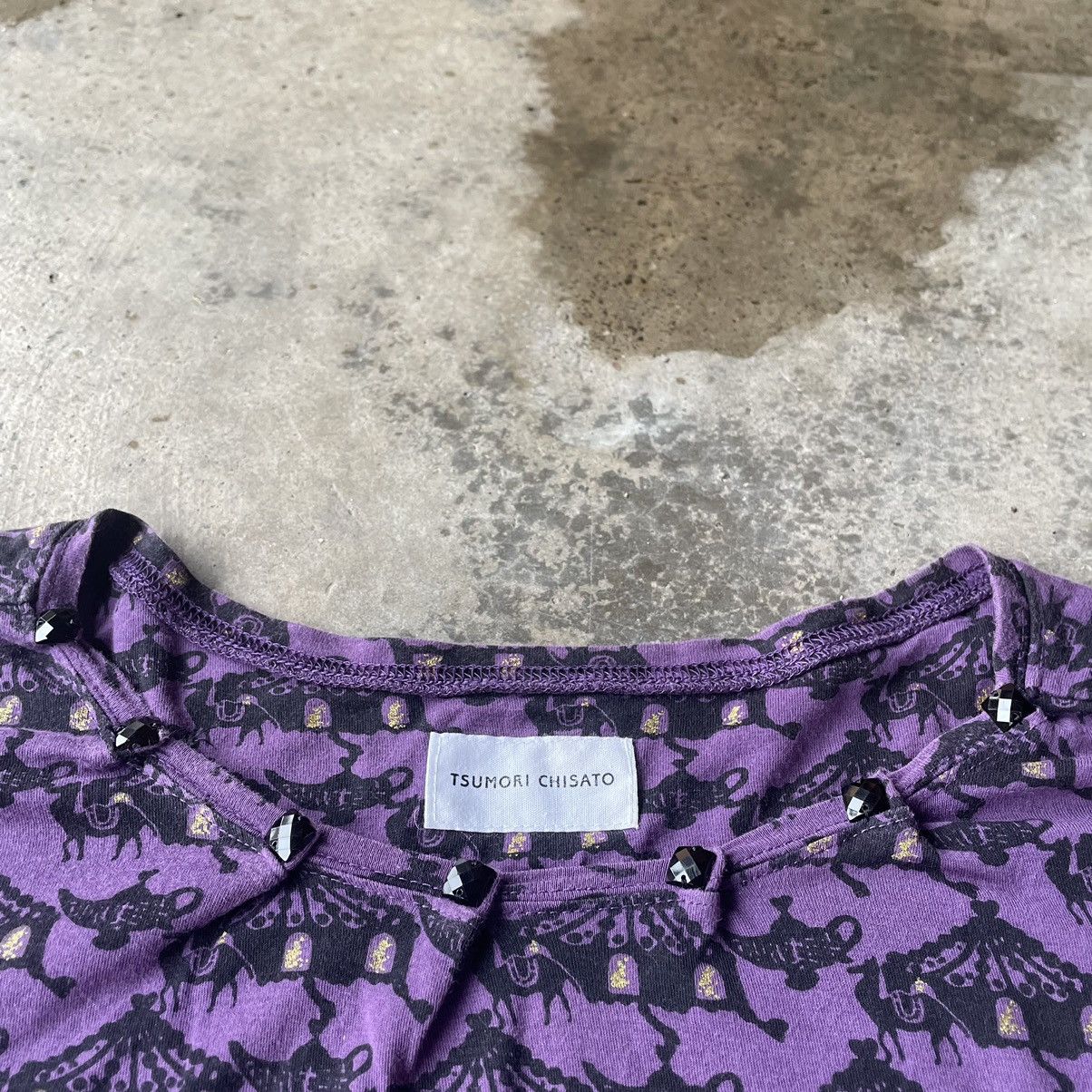 Designer × Issey Miyake × Tsumori Chisato 🔥Rare🔥🇯🇵Tsumori Chisato Blink Blink Glowing Persia Long Shirt Size L / US 10 / IT 46 - 11 Thumbnail