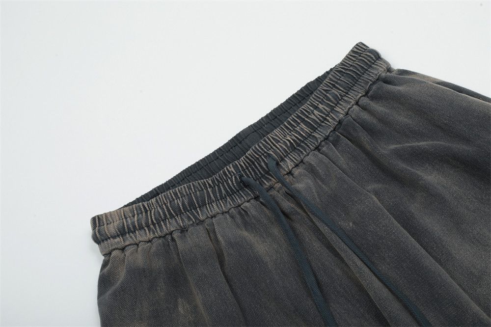 Japanese Brand × Jean Men's loose straight punk distressed tie-dye jeans Size US 32 / EU 48 - 4 Thumbnail