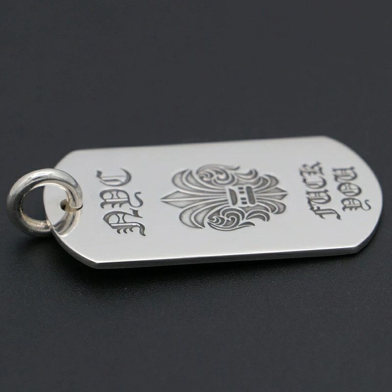 Chrome Hearts CHROME HEARTS NYC FUCK YOU DOG TAG LARGE Size ONE SIZE - 7 Thumbnail