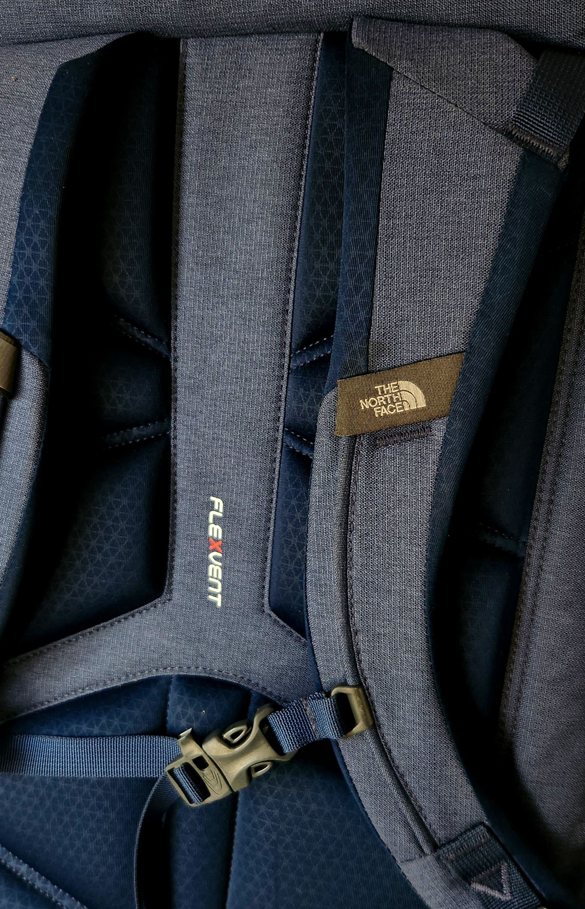 The North Face The North Face Surge Backpack Navy Blue Hiking School Size ONE SIZE - 5 Thumbnail