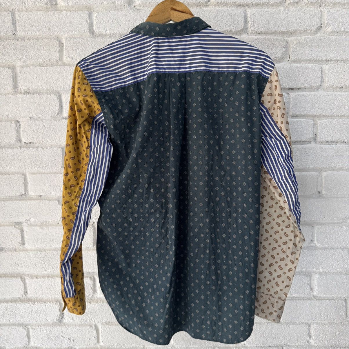 Comme des Garcons Homme Deux 15’s CDG Homme Deux Paisley Shirt Size US S / EU 44-46 / 1 - 2 Thumbnail