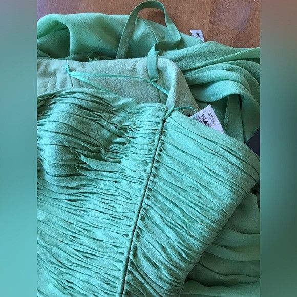Escada NWT Escada Pleated Draped Fishtail One-Shoulder Green Specia Size M / US 6-8 / IT 42-44 - 4 Thumbnail
