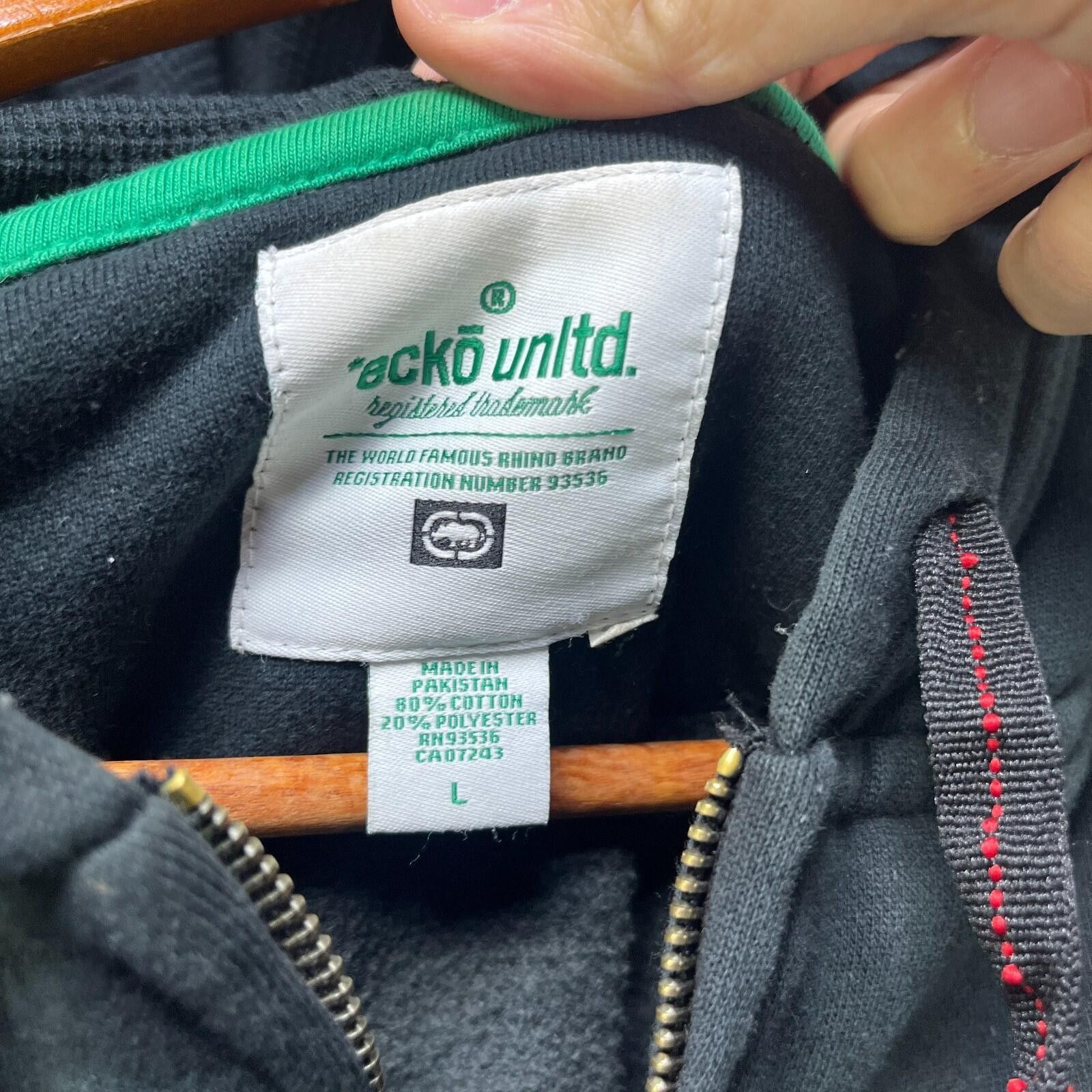 Other Vintage Ecko Y2K Zip Up Hoodie Large Size US L / EU 52-54 / 3 - 4 Thumbnail