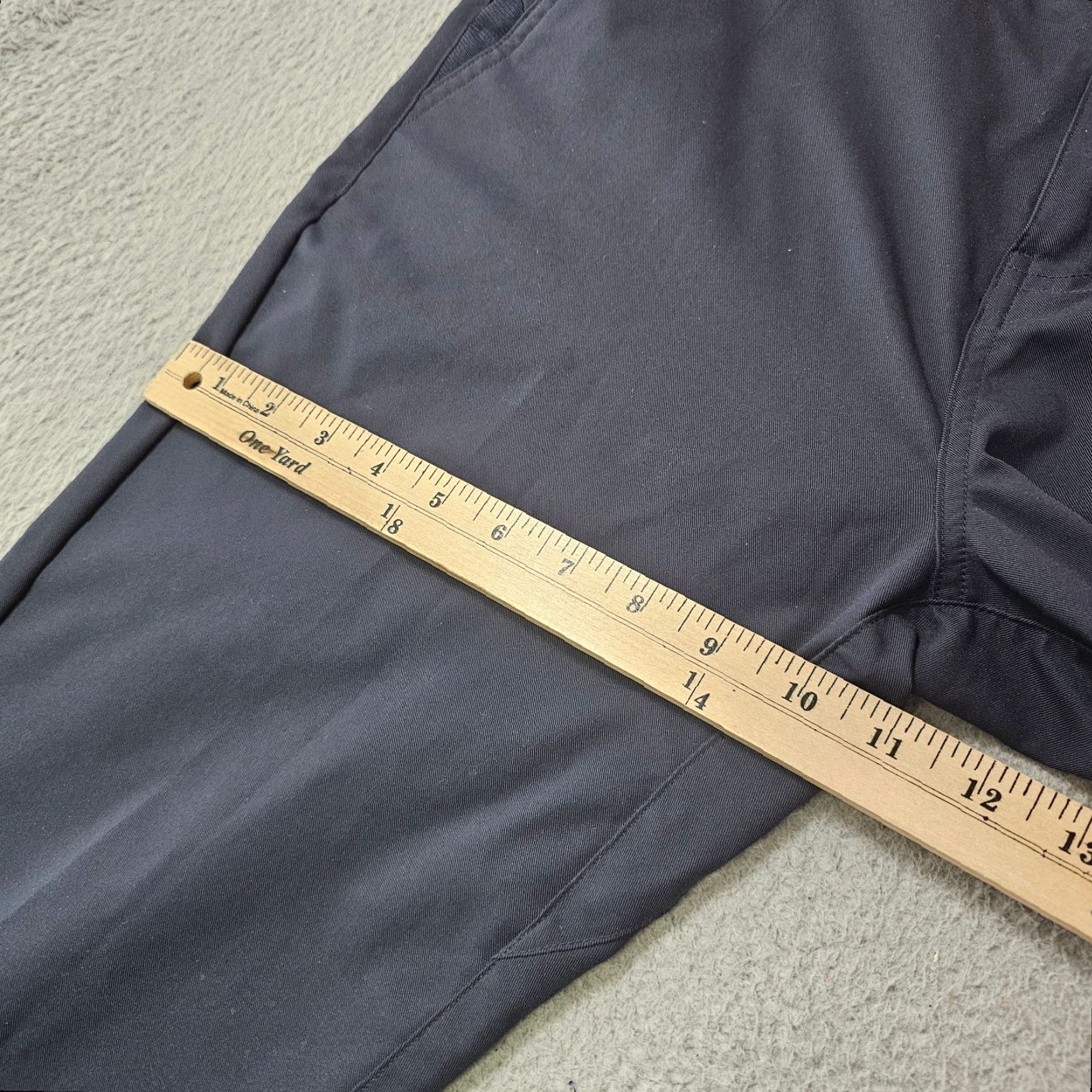 Vintage Jack Archer Pants Mens Size 31x34 Deep Blue Jetsetter Stretch Chino Tapered Regular Everyday Casual Size US 31 - 5 Thumbnail