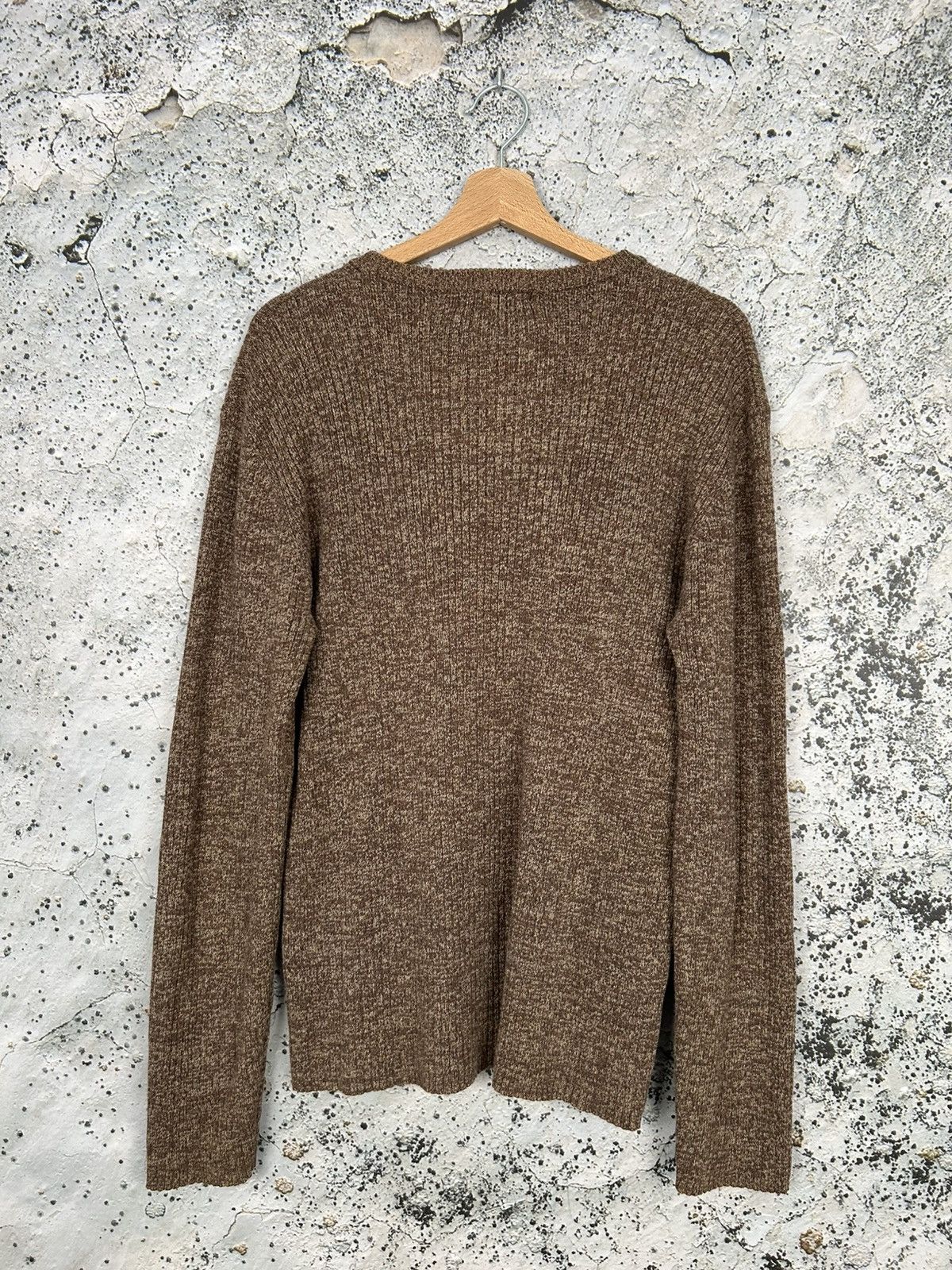 Calvin Klein Vintage Calvin Klein Jeans Brown Stripe Knit Sweater 90s Size US L / EU 52-54 / 3 - 4 Thumbnail