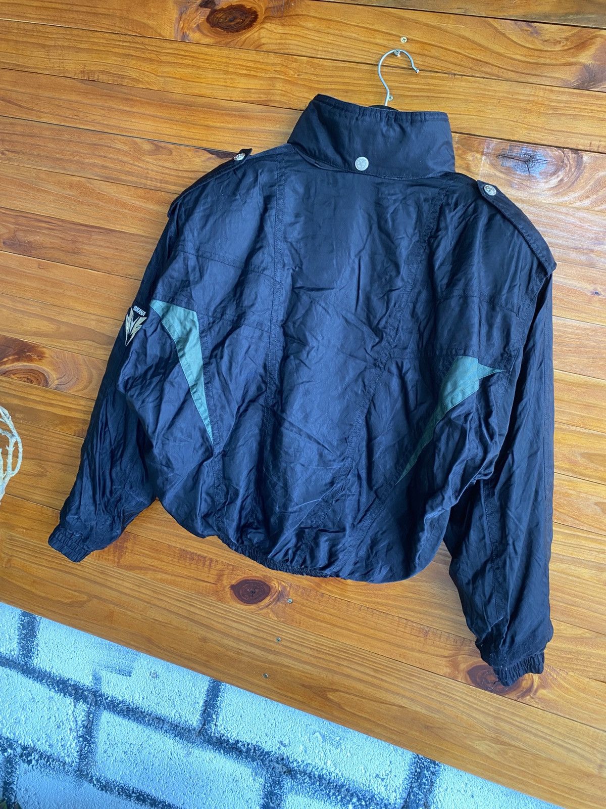 Yamaha Vintage 90s YAMAHA For Sports Enthusiasts BlackBomber Jacket Size US M / EU 48-50 / 2 - 13 Thumbnail