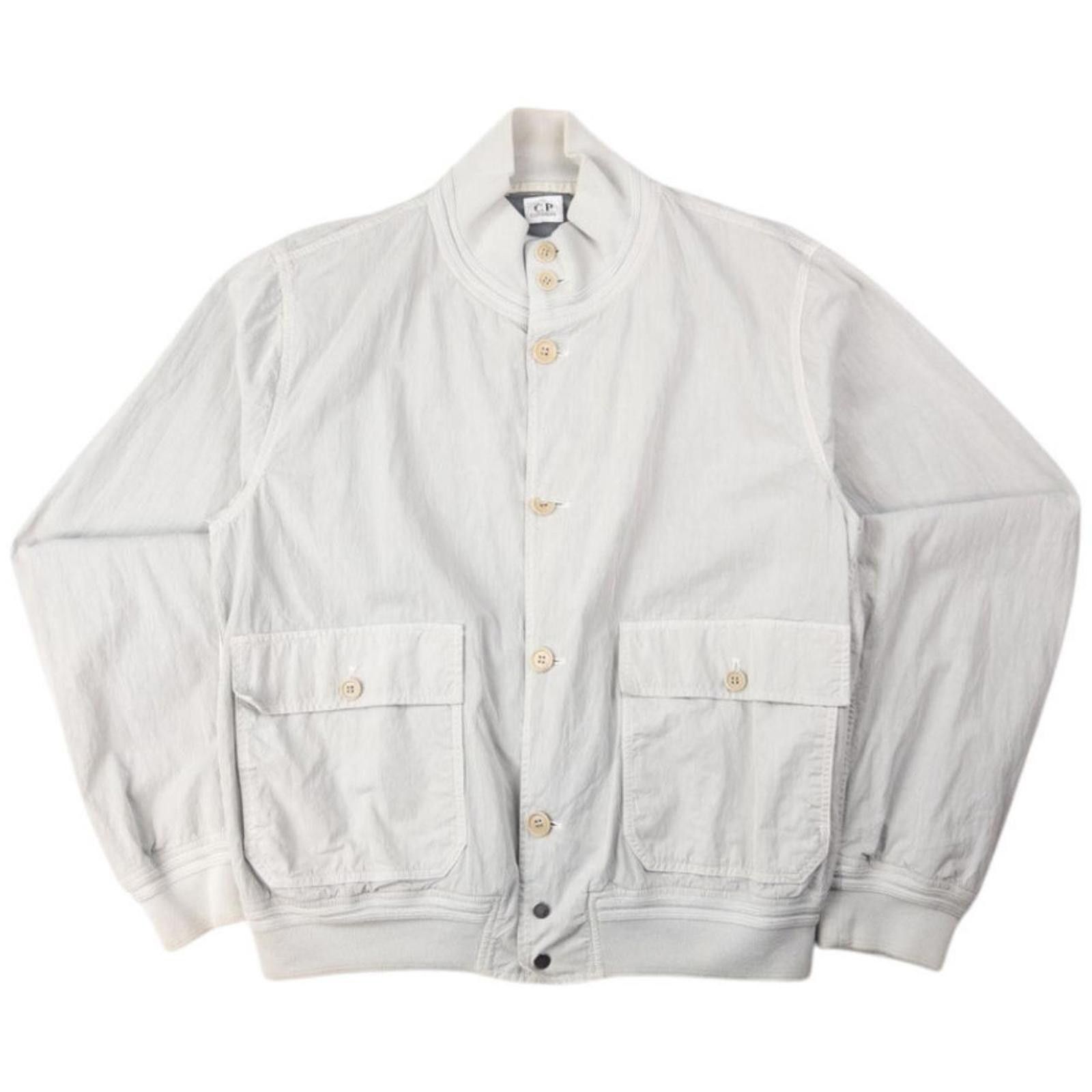 C.P. Company Vintage CP Company Button Up Bomber Jacket Size L Size US L / EU 52-54 / 3 - 1 Thumbnail