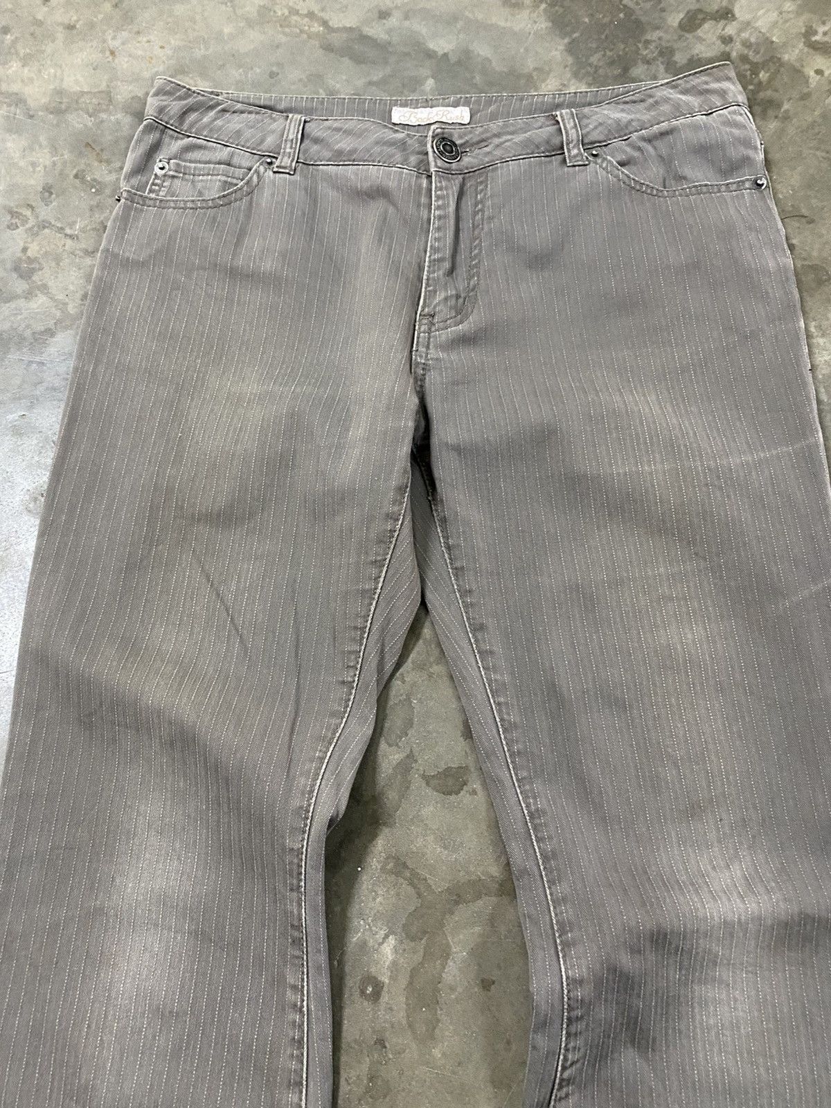 Japanese Brand Super Flare Japanese Back Rush Stripe @289 Size US 30 / EU 46 - 6 Thumbnail