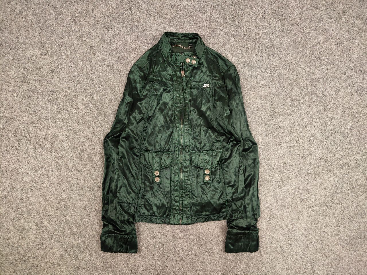 Miss Sixty Vintage Miss Sixty Zip pearl green Light Jacket Y2K Style Size XS / US 0-2 / IT 36-38 - 1 Thumbnail
