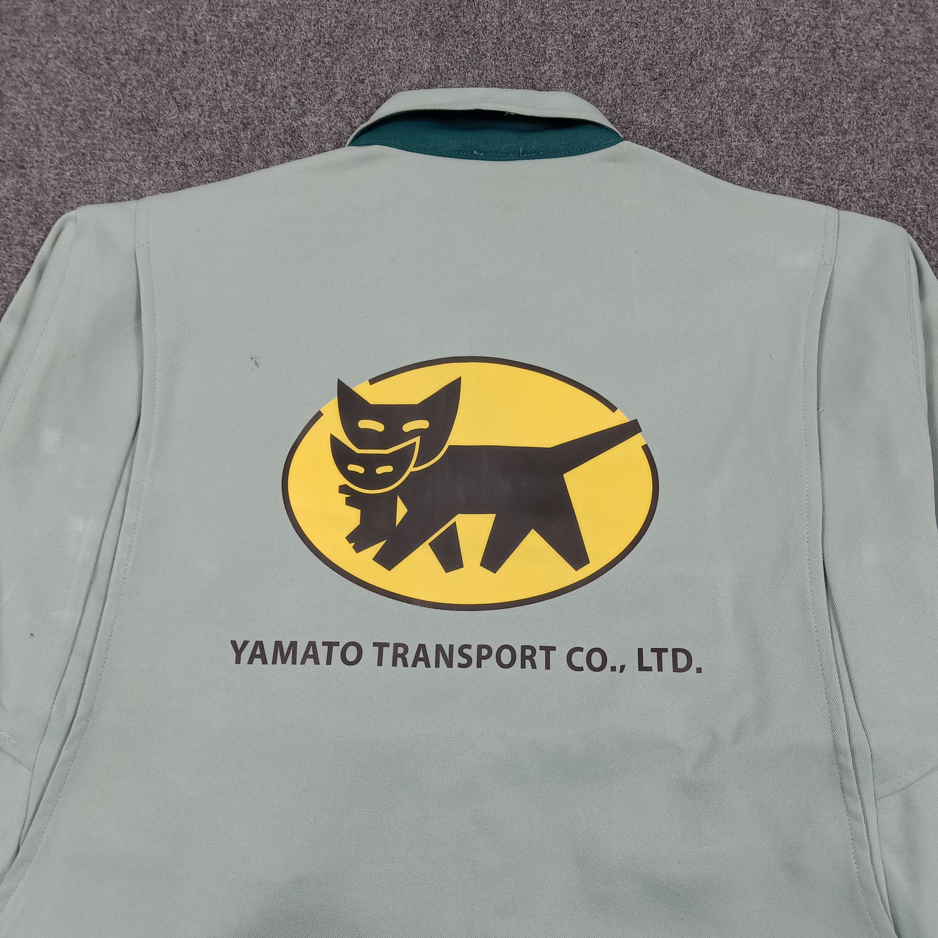 Japanese Brand Yamato Transport Japanese Uniform Custom Logo Jacket C288N15 Size US M / EU 48-50 / 2 - 2 Thumbnail