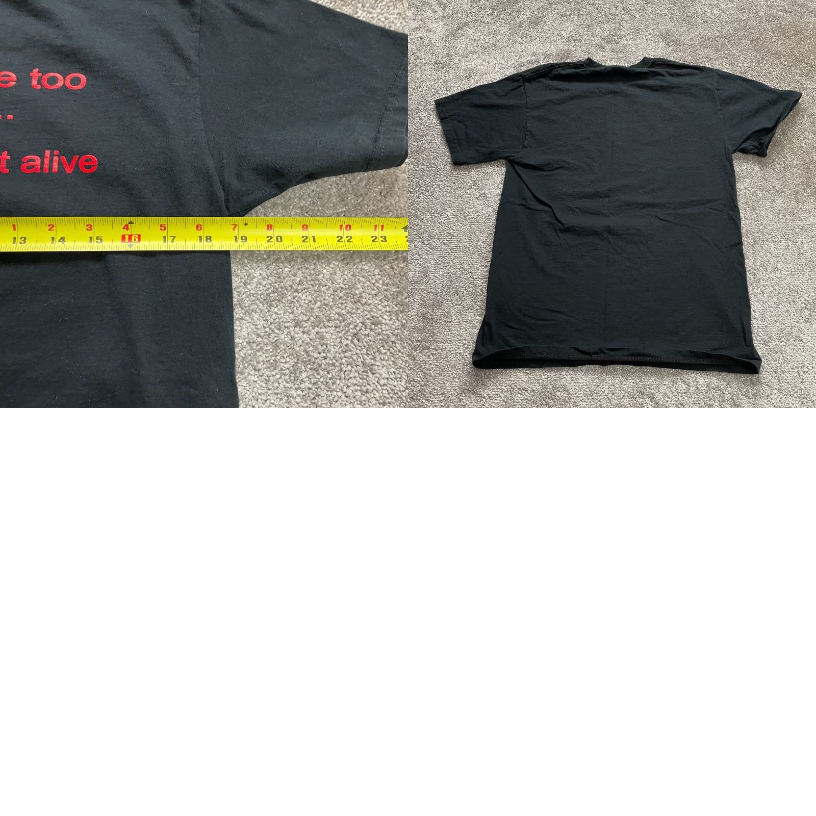 Jerzees Jerzees Shirt Womens M Black Heavyweight Cotton Crew Neck Short Sleeve Basic Size M / US 6-8 / IT 42-44 - 8 Thumbnail