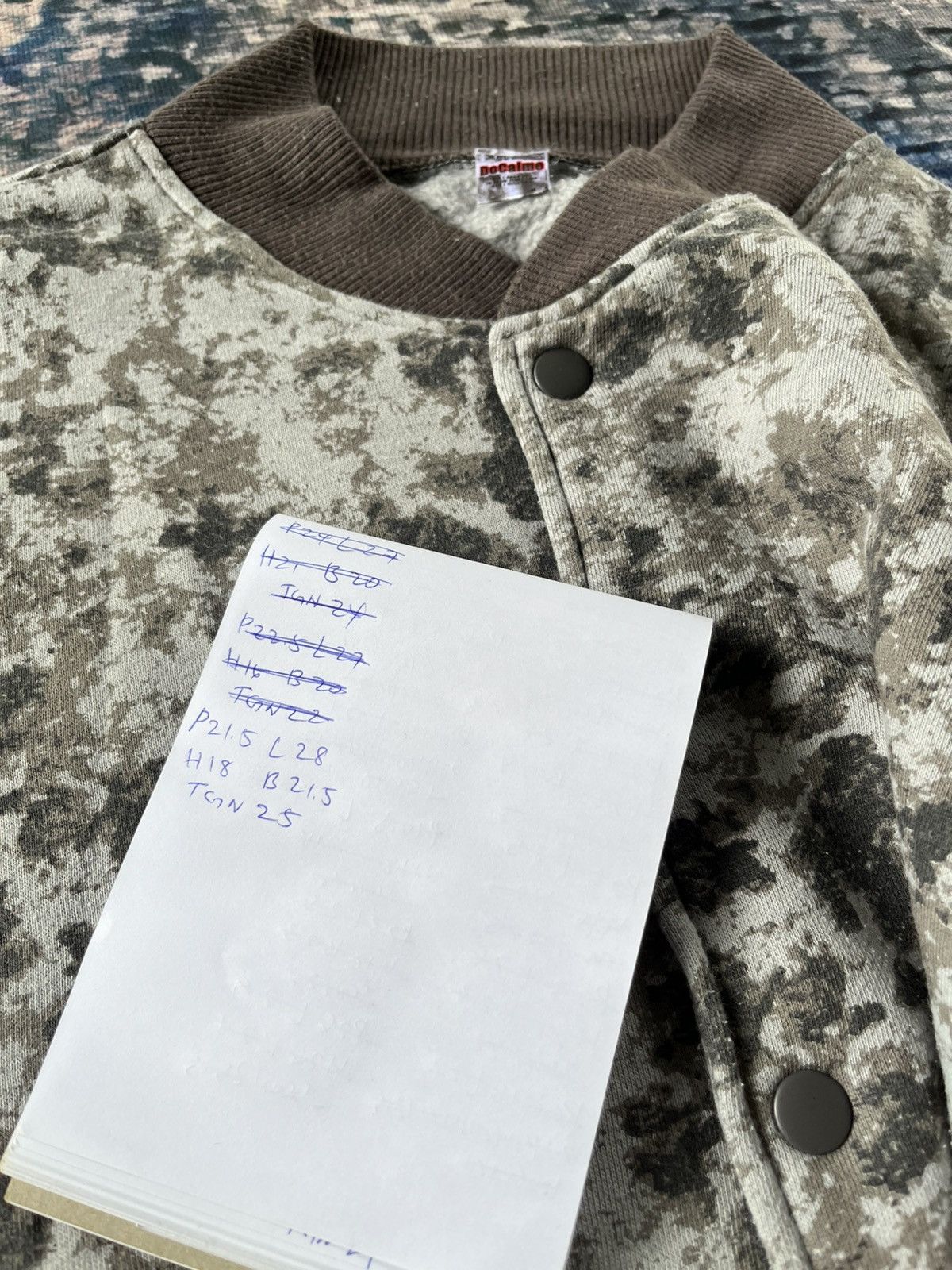 Japanese Brand 🔥Docalme wild forest camo varsity jacket Size US M / EU 48-50 / 2 - 6 Thumbnail