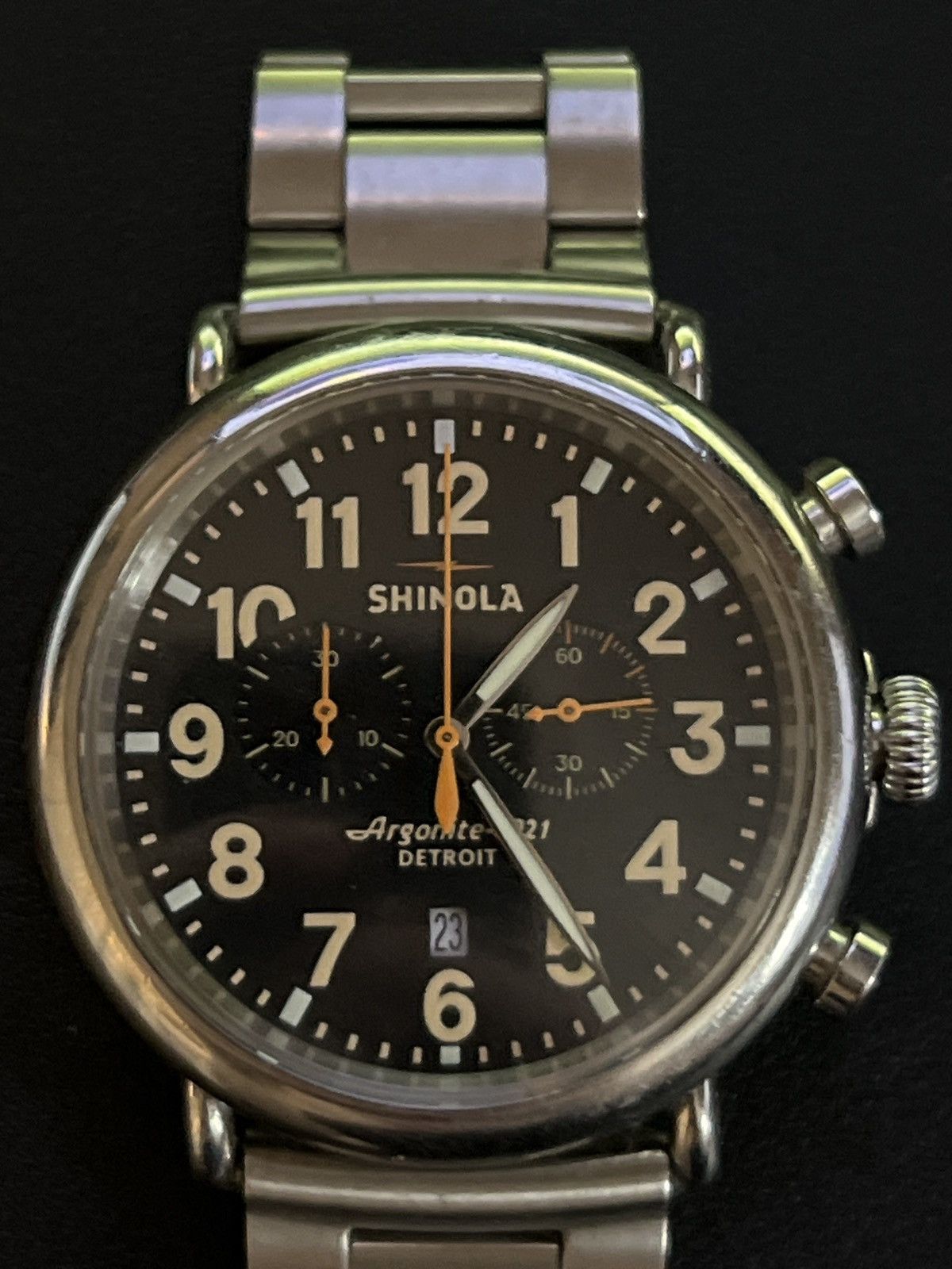Shinola Shinola Runwell Chronograph 47mm Size ONE SIZE - 2 Thumbnail