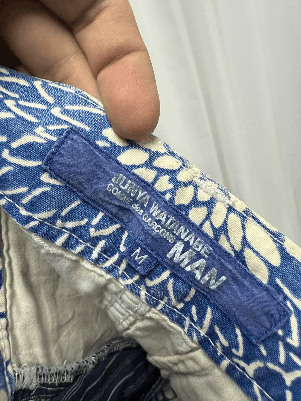 Junya Watanabe Sz M Junya Watanabe Indigo Dye Shorts Size US 32 / EU 48 - 8 Thumbnail