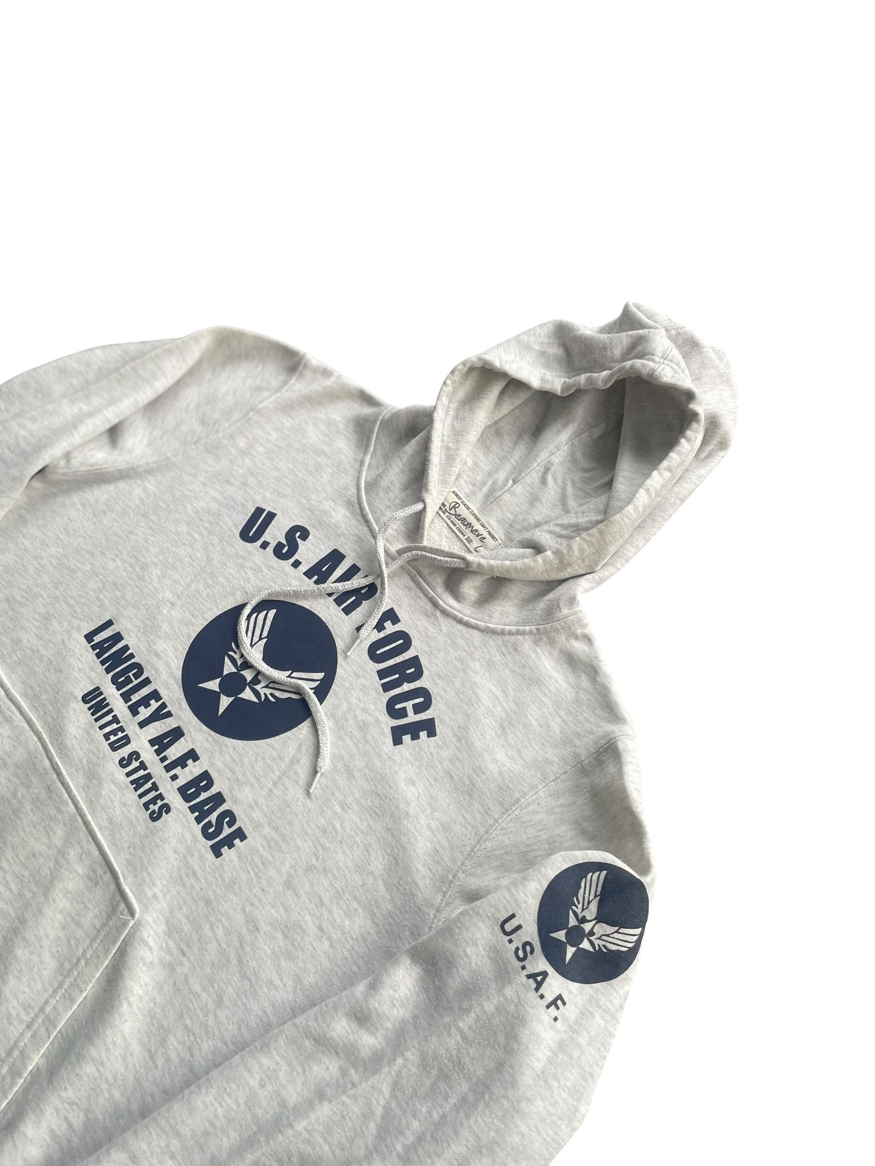 Beaumere US Air Force Langley AF BASE US Hoodie Size US L / EU 52-54 / 3 - 3 Thumbnail