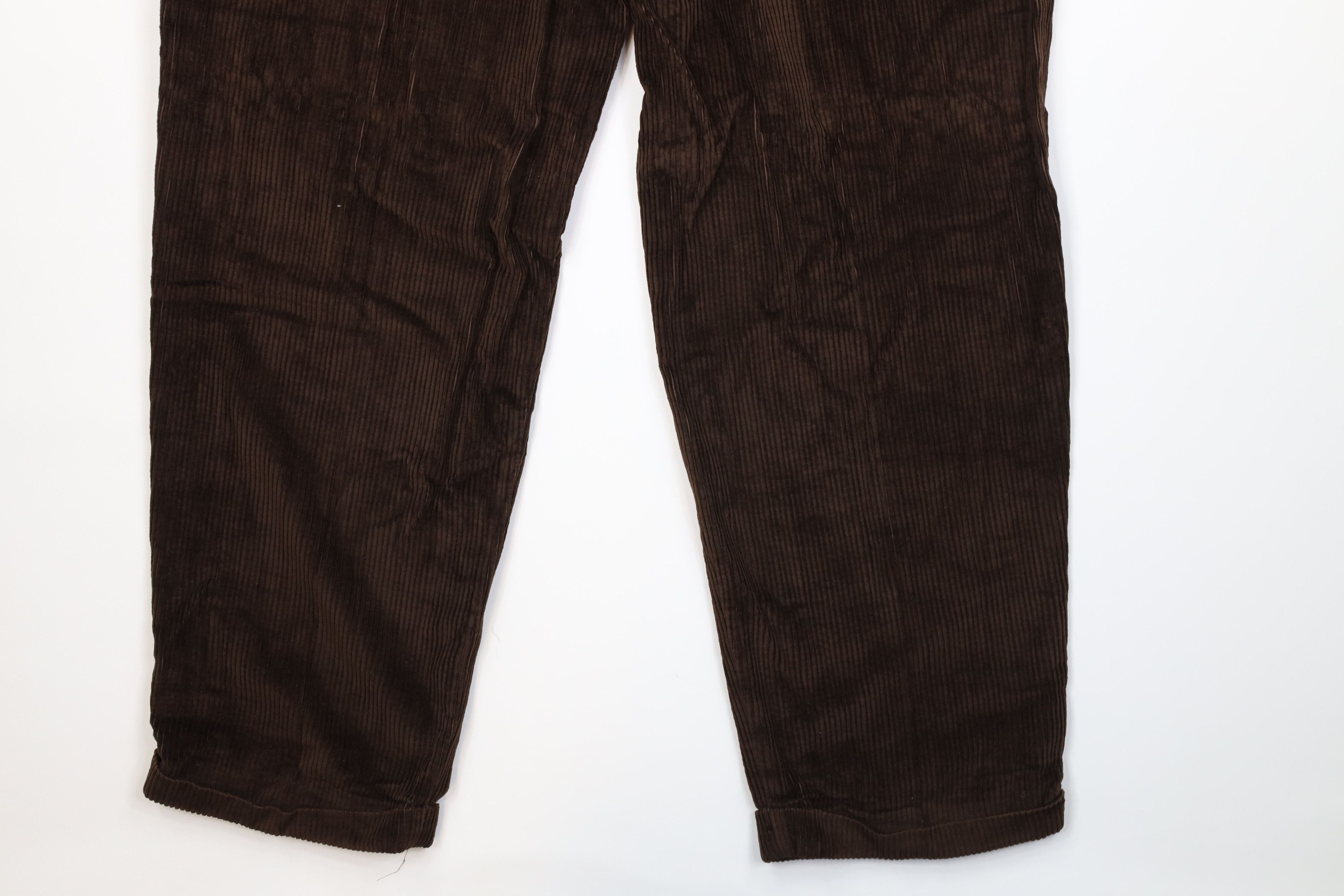 Vintage Vintage 90s Streetwear Wide Leg Corduroy Chino Pants USA Size US 38 / EU 54 - 14 Thumbnail