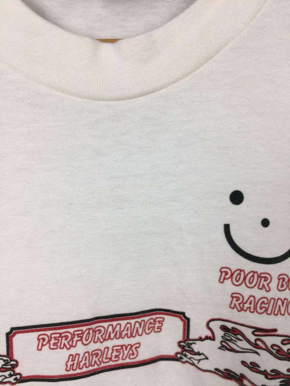 Vintage Vtg 90s Poor Boy Racing Performance Harleys Tee Size US M / EU 48-50 / 2 - 7 Thumbnail