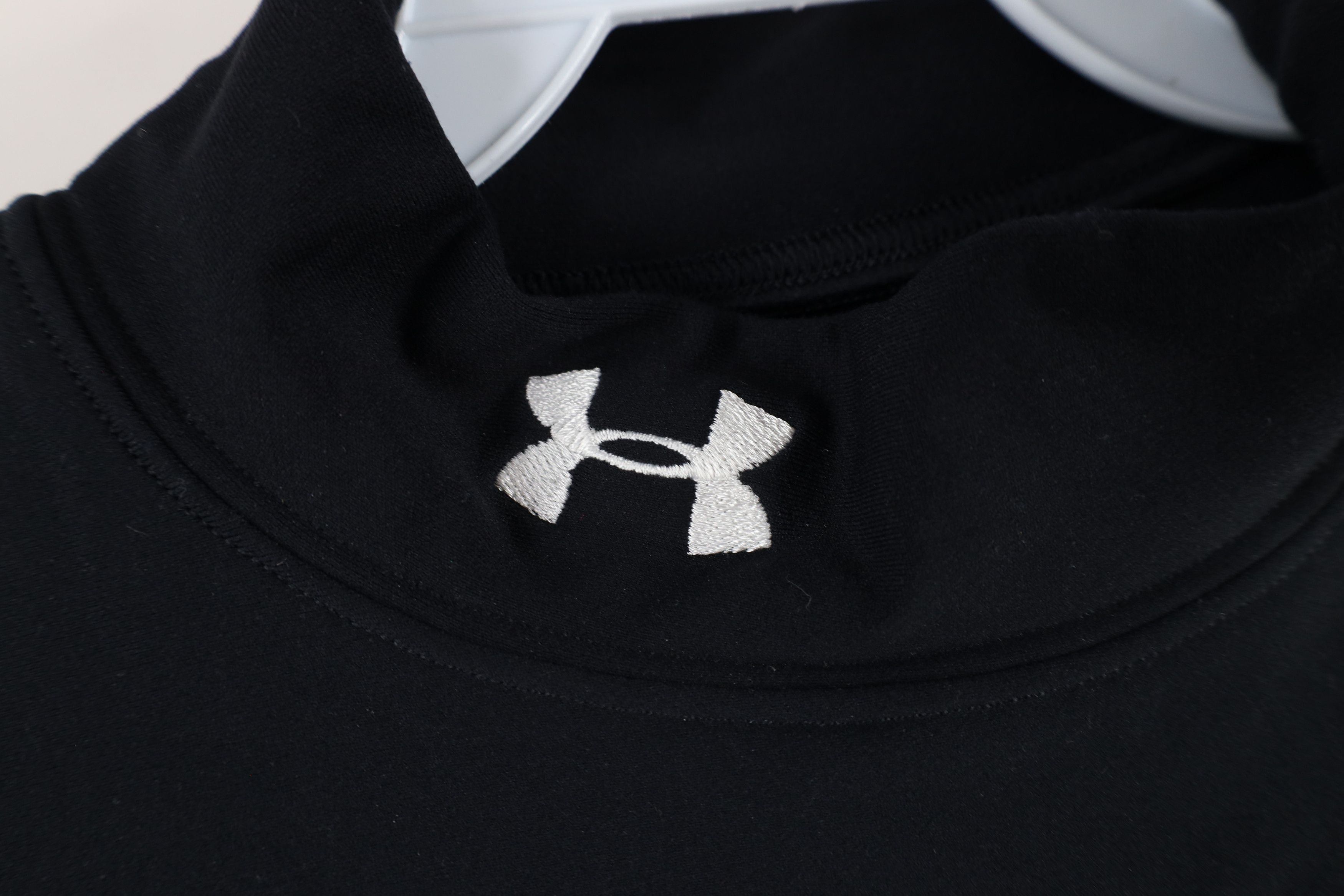 Under Armour × Vintage Under Armour Tactical Compression Mock Neck Training Shirt Size US L / EU 52-54 / 3 - 4 Thumbnail