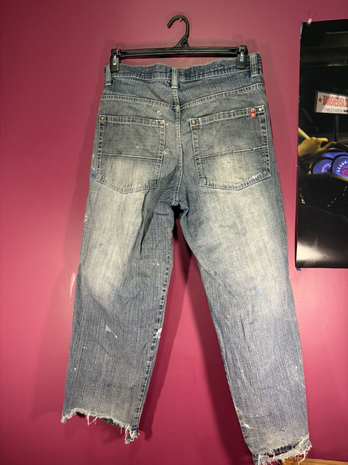 Southpole South pole vintage paint splatter jeans Size US 32 / EU 48 - 4 Thumbnail