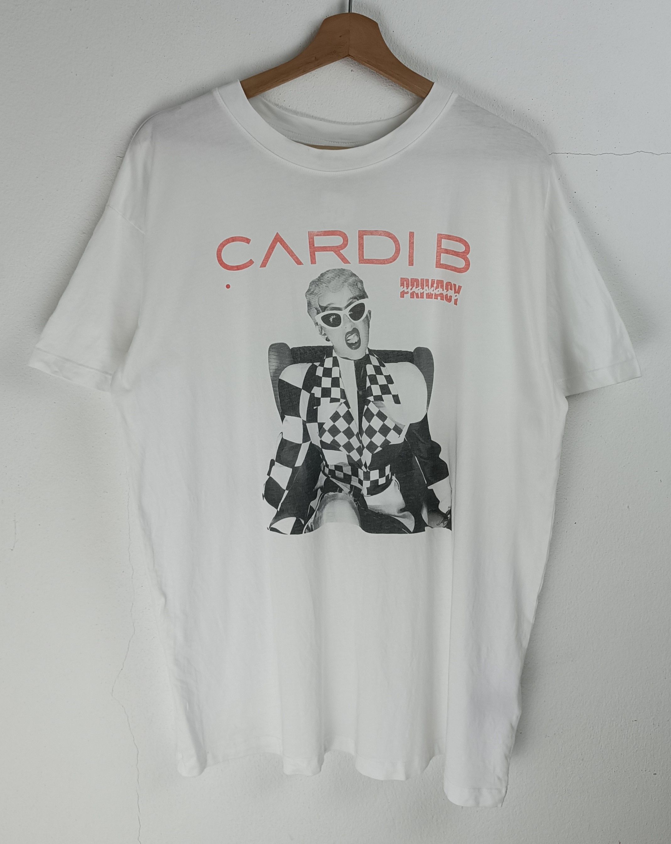 Rap Tees VINTAGE CARDI B PRIVACY INVASION (doja swifts nicki ) Size US M / EU 48-50 / 2 - 3 Thumbnail