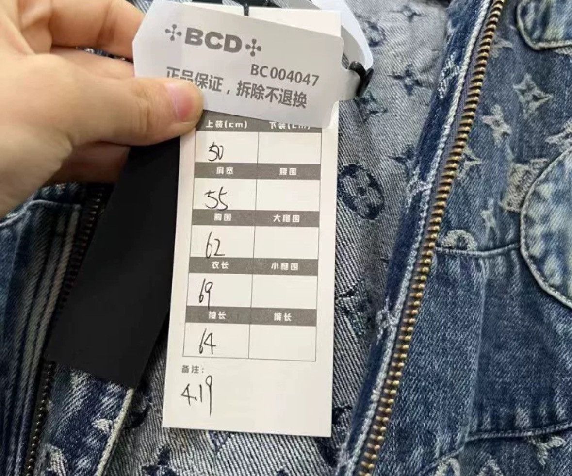 Louis Vuitton Louis Vuitton LV deconstructive hooded denim jacket Size US M / EU 48-50 / 2 - 6 Thumbnail
