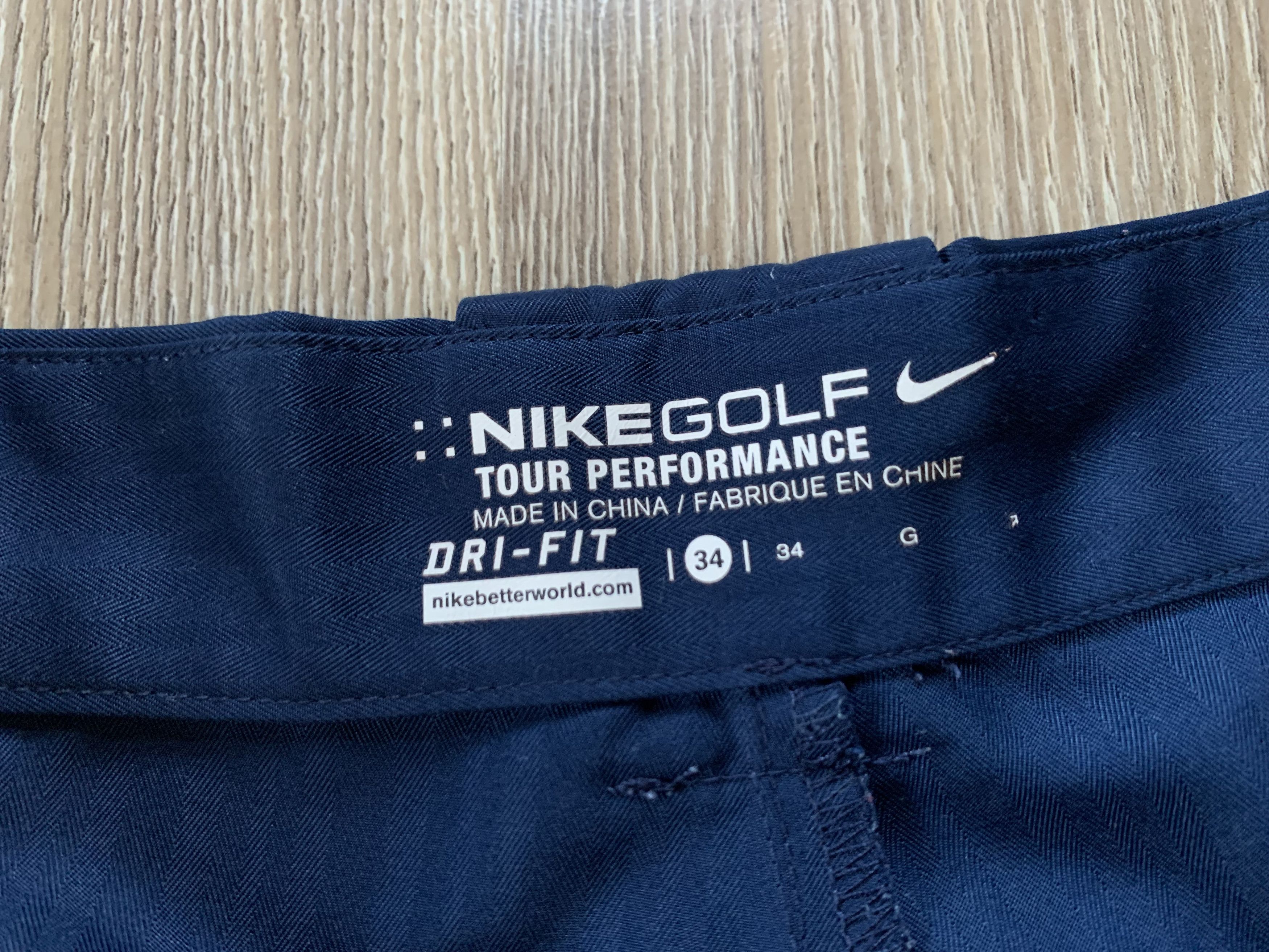 Nike Nike Golf Blue Shorts 2014 Tour Performance Size US 34 / EU 50 - 7 Thumbnail