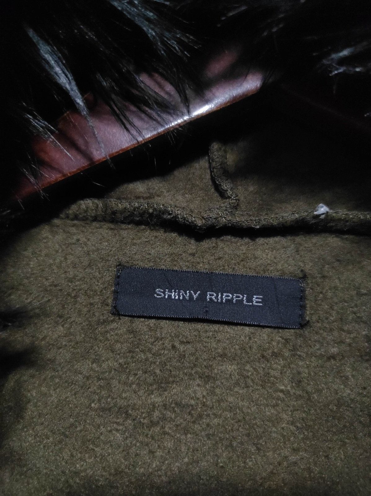 Japanese Brand Shiny Ripple zip fur hoodie ifsix LGB style Size US M / EU 48-50 / 2 - 5 Thumbnail