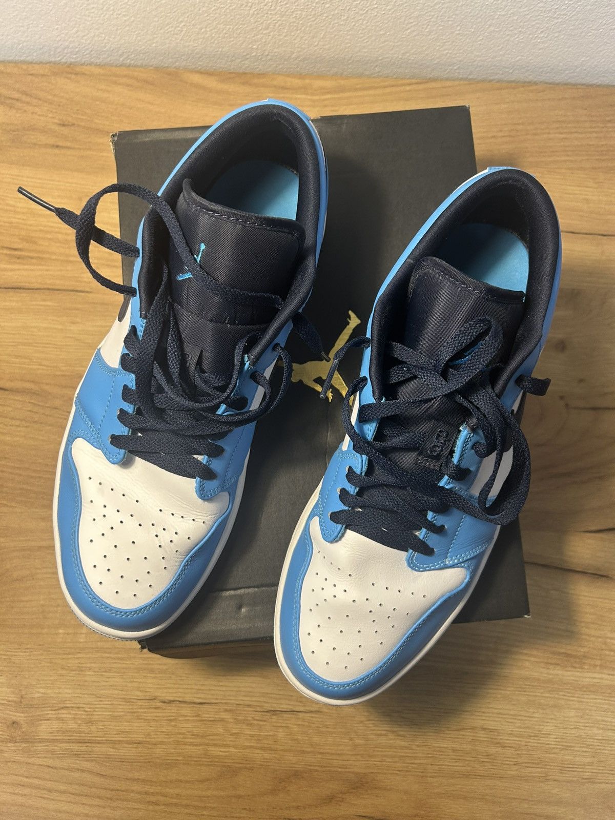 Jordan Brand Air jordan 1 low powder blue-obsidian Size US 14 / EU 47 - 3 Thumbnail