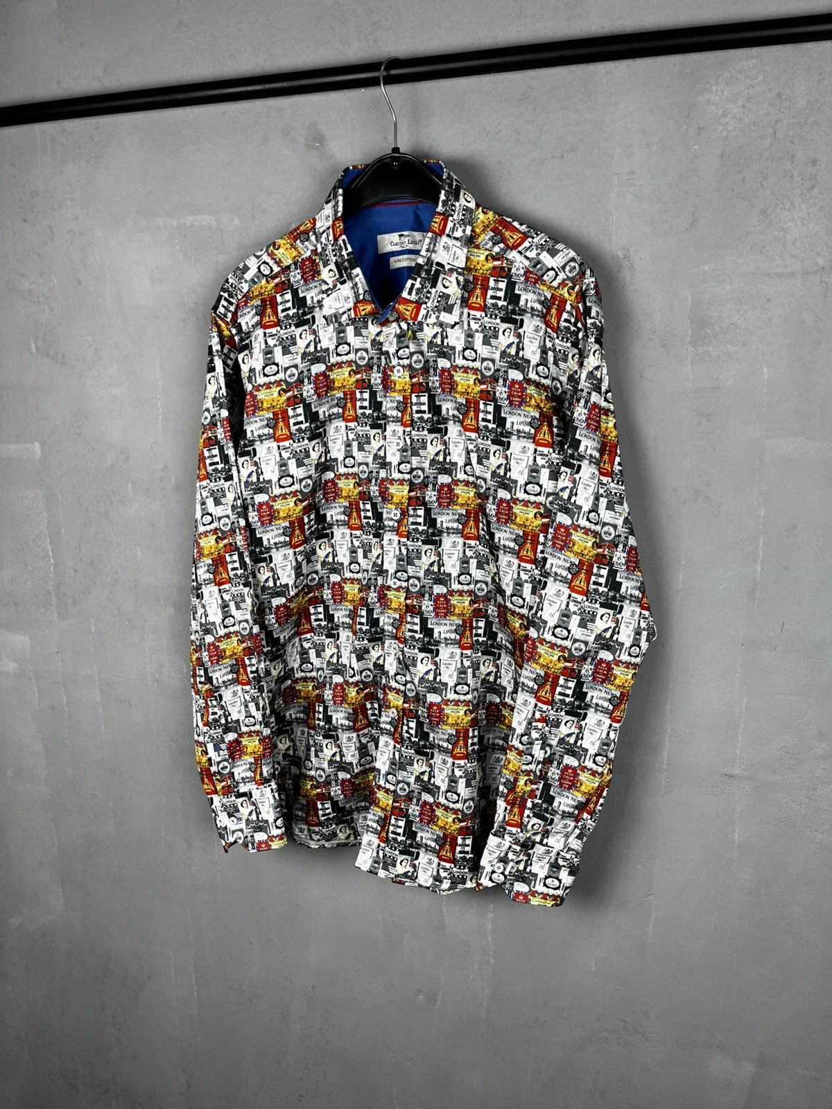 Other Claudio lugli London button shirt Size US XL / EU 56 / 4 - 1 Thumbnail