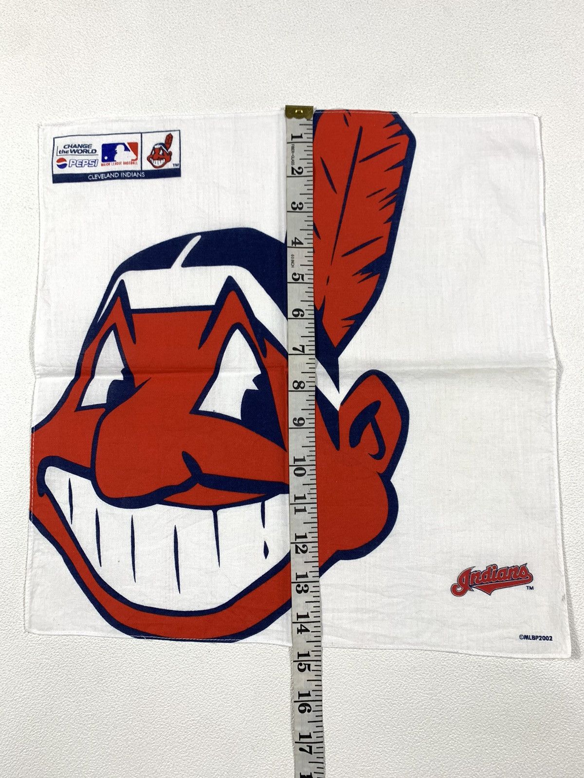 MLB × Vintage Handkerchief Mlb Cleveland Indians Size ONE SIZE - 4 Thumbnail