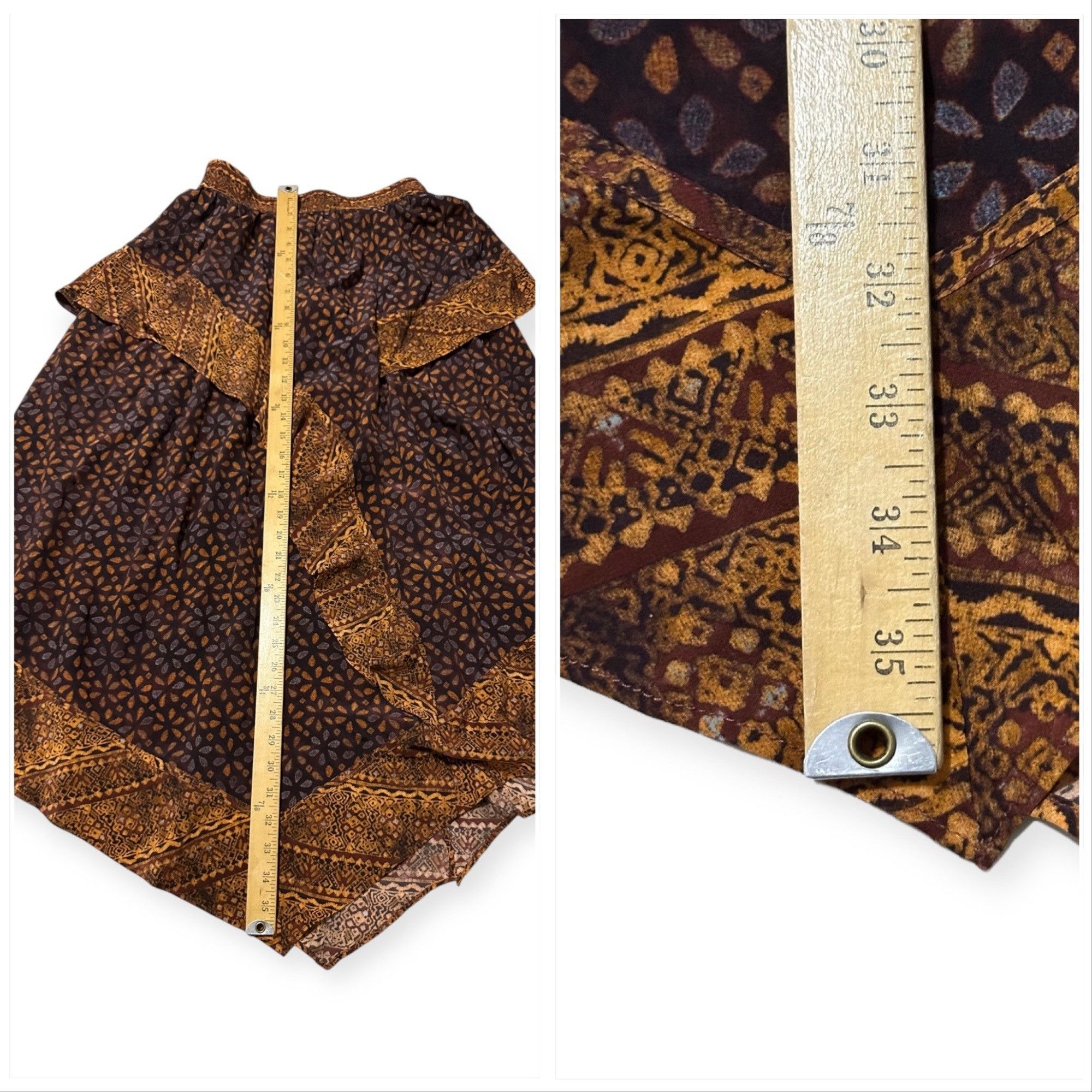Ulla Johnson Ulla Johnson Silk Omila Skirt in Agate, Size 2, Brown burgu Size 26" / US 2 / IT 38 - 15 Thumbnail