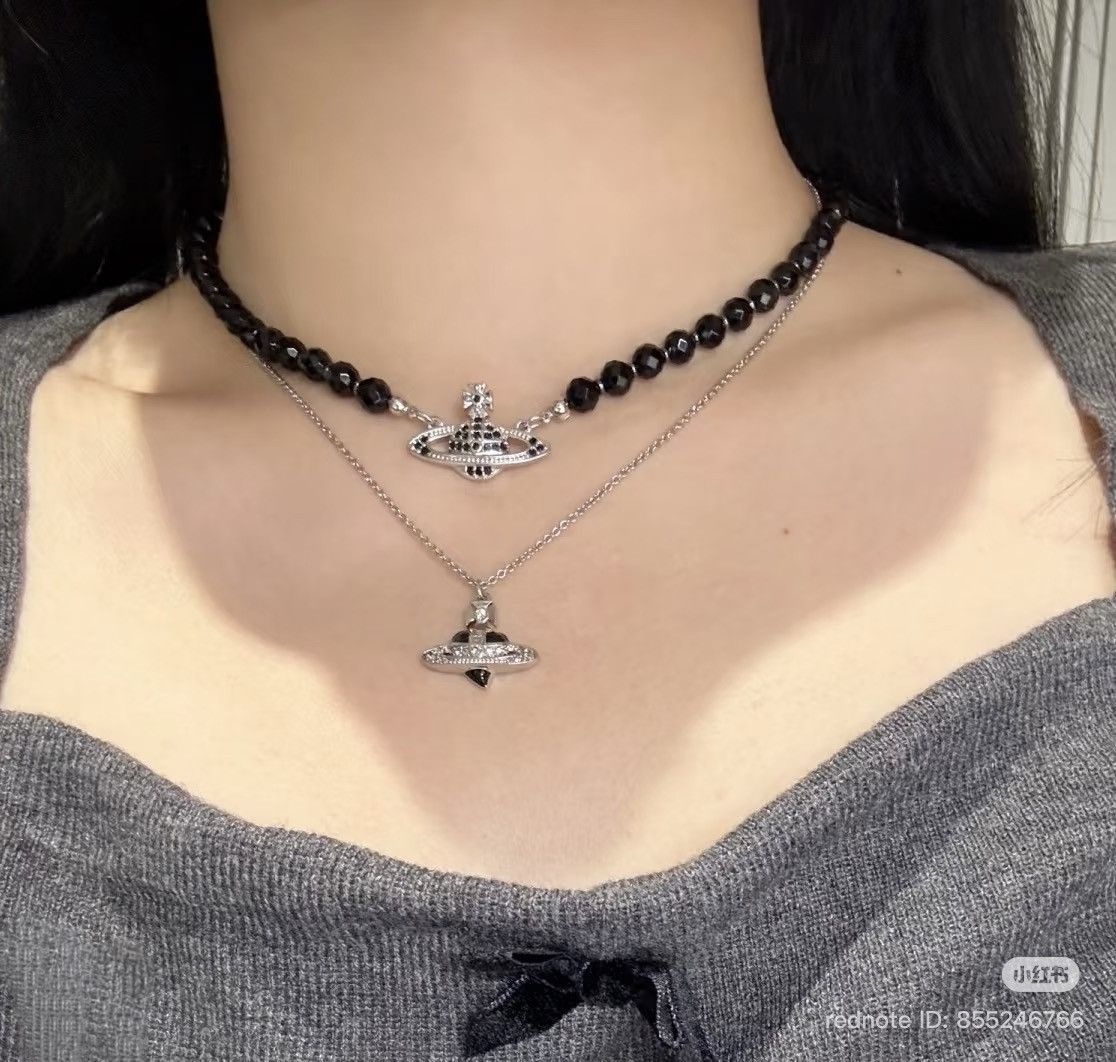 Vivienne Westwood Vivienne Westwood Messaline Choker Size ONE SIZE - 8 Thumbnail