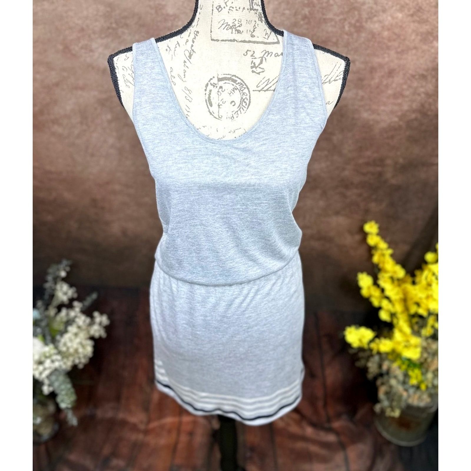 Other Soft Joie Bond B Sleeveless Jersey Mini Dress Heather Grey M Size M / US 6-8 / IT 42-44 - 7 Thumbnail
