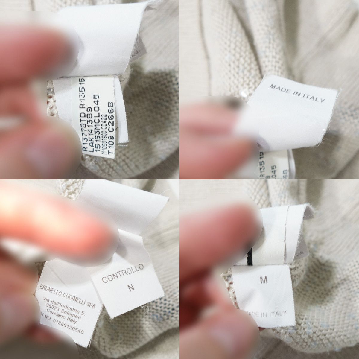 Brunello Cucinelli Sequined Linen & Silk Short Sleeve Knit Sweater Size M / US 6-8 / IT 42-44 - 8 Thumbnail