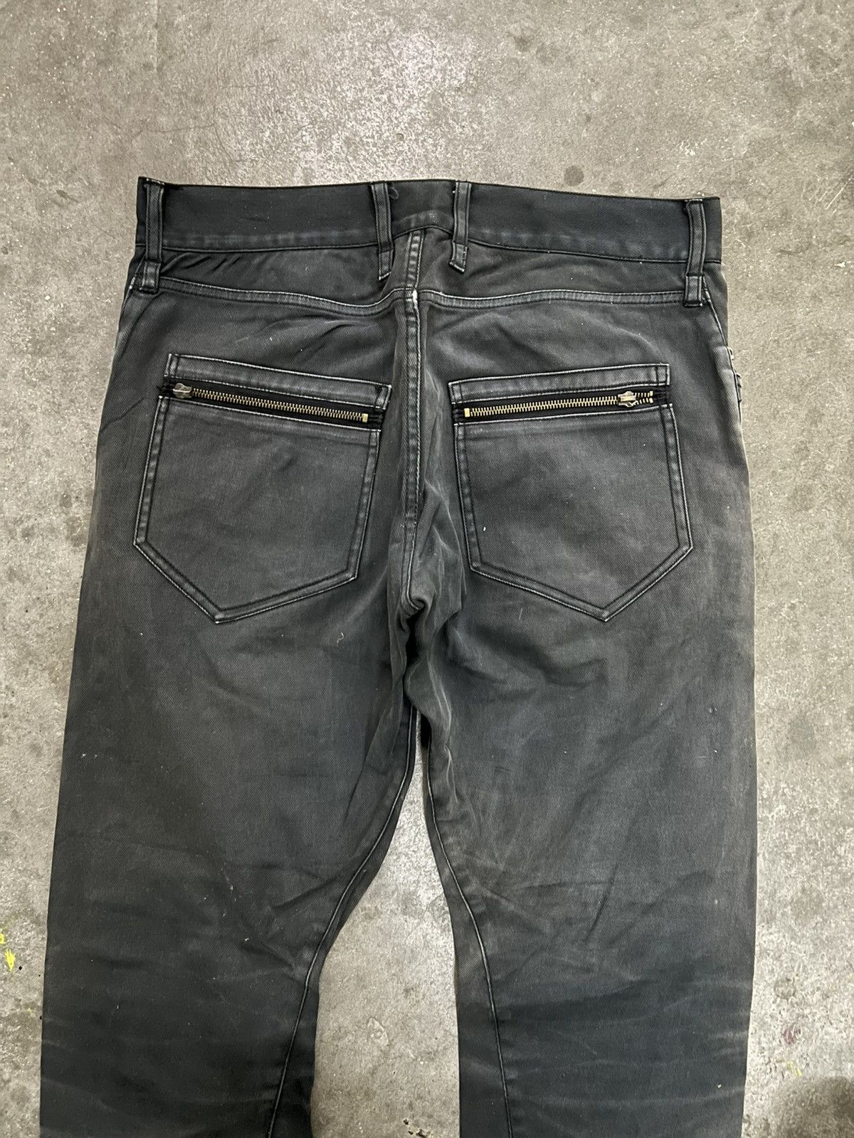 Designer × Japanese Brand × Vintage THRASHED🔥RAGEBLUE COTTON FADED PANT ZIPPER Size US 32 / EU 48 - 9 Thumbnail