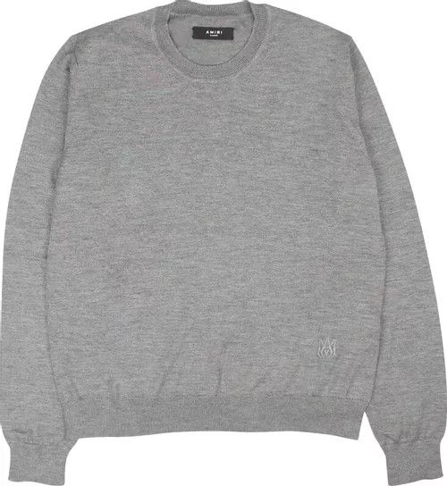 Amiri o1gr1nt1024 Crewneck Sweatshirt in Grey Size US XXL / EU 58 / 5 - 2 Thumbnail