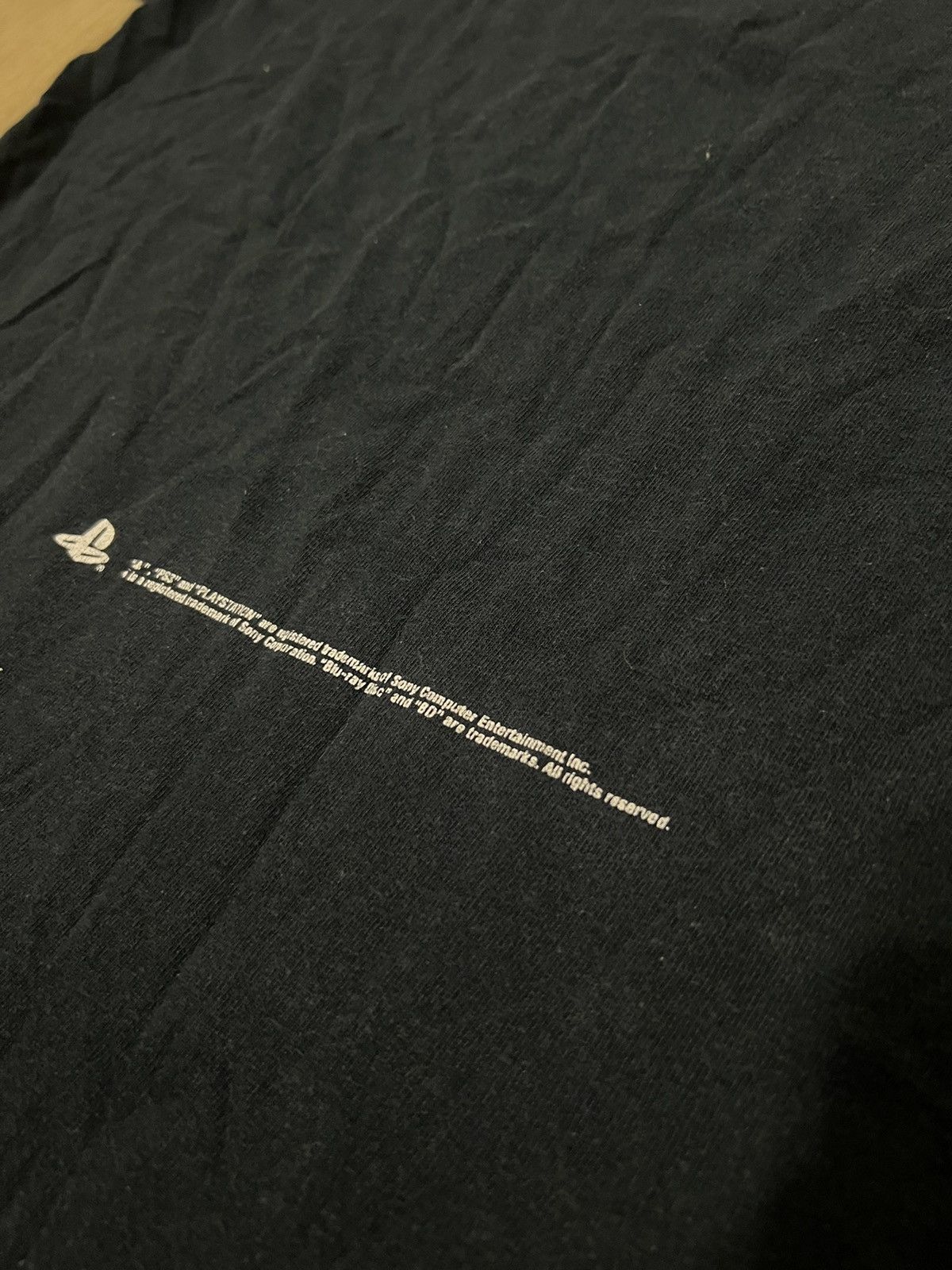 Sony Vintage 2006 Sony Playstation 3 PS3 Promo Tee Black the Game Size US L / EU 52-54 / 3 - 6 Thumbnail