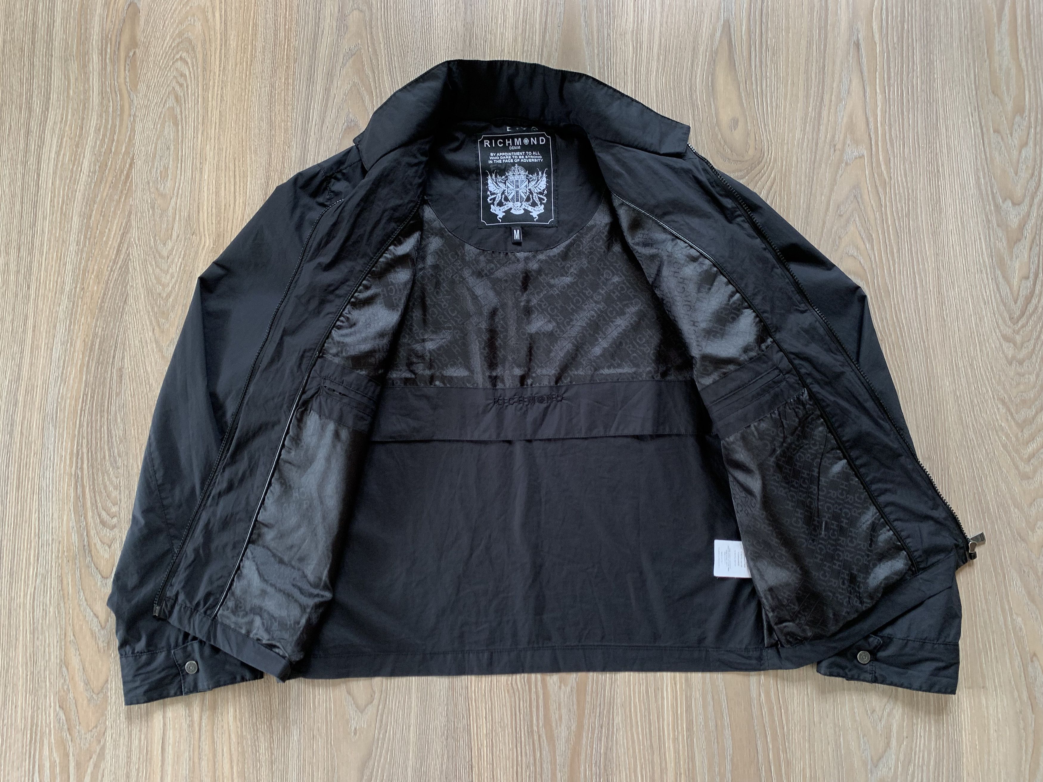 John Richmond John Richmond Denim Black Jacket Size US M / EU 48-50 / 2 - 4 Thumbnail