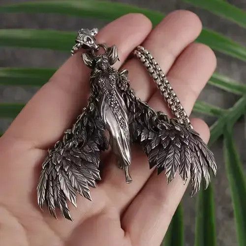 Other Evil Witch Devil Pendant Necklace Size ONE SIZE - 1 Thumbnail