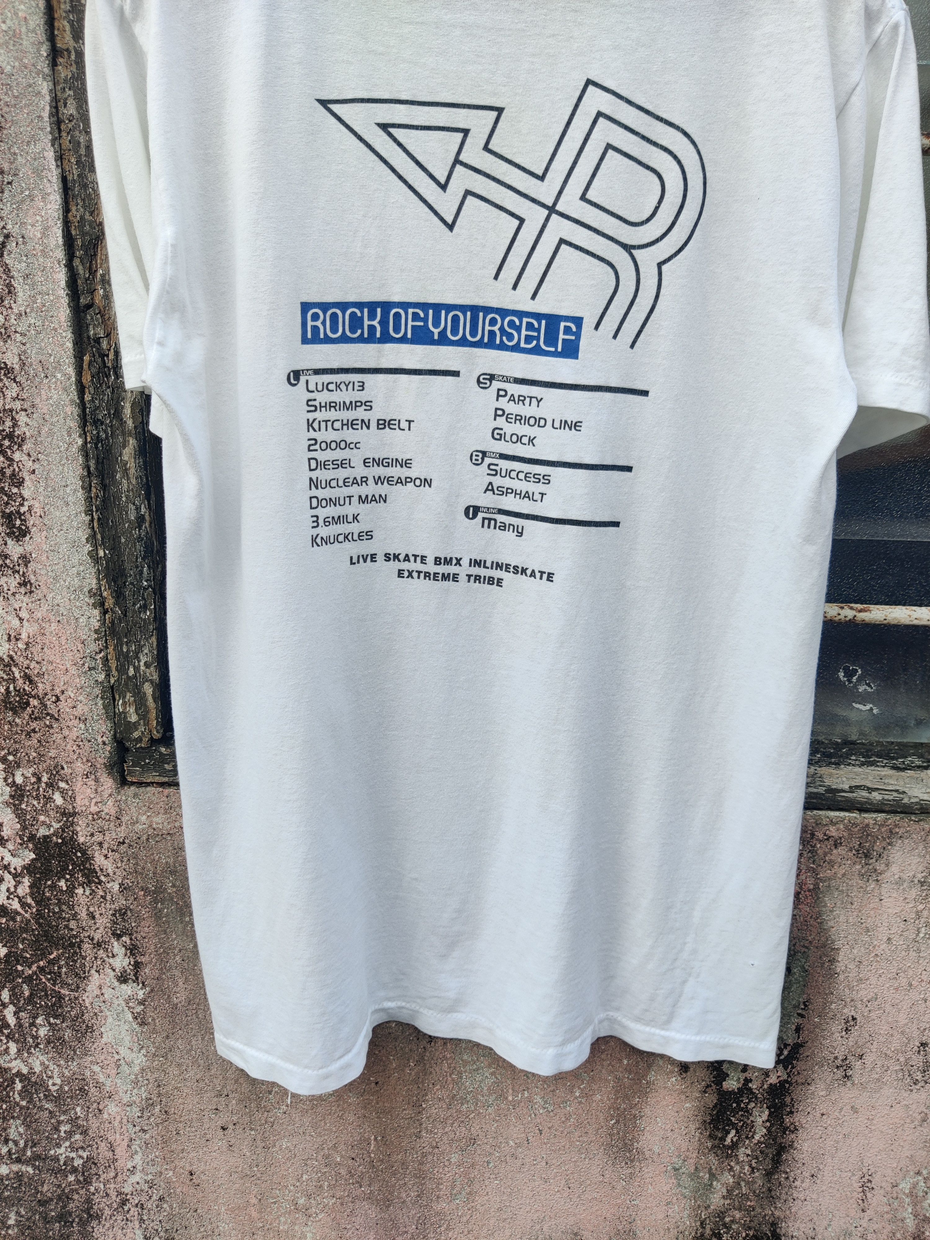 Vintage 99 Rock Of Yourself Skate BMX Extreme Tribe Shirt