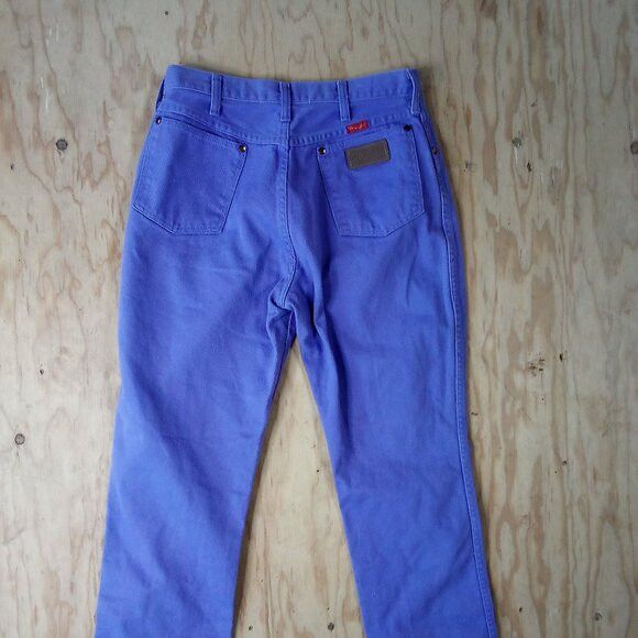 Vintage × Wrangler Vintage Wrangler High Rise Denim Jeans Lavender Purple Size 30" / US 8 / IT 44 - 5 Thumbnail